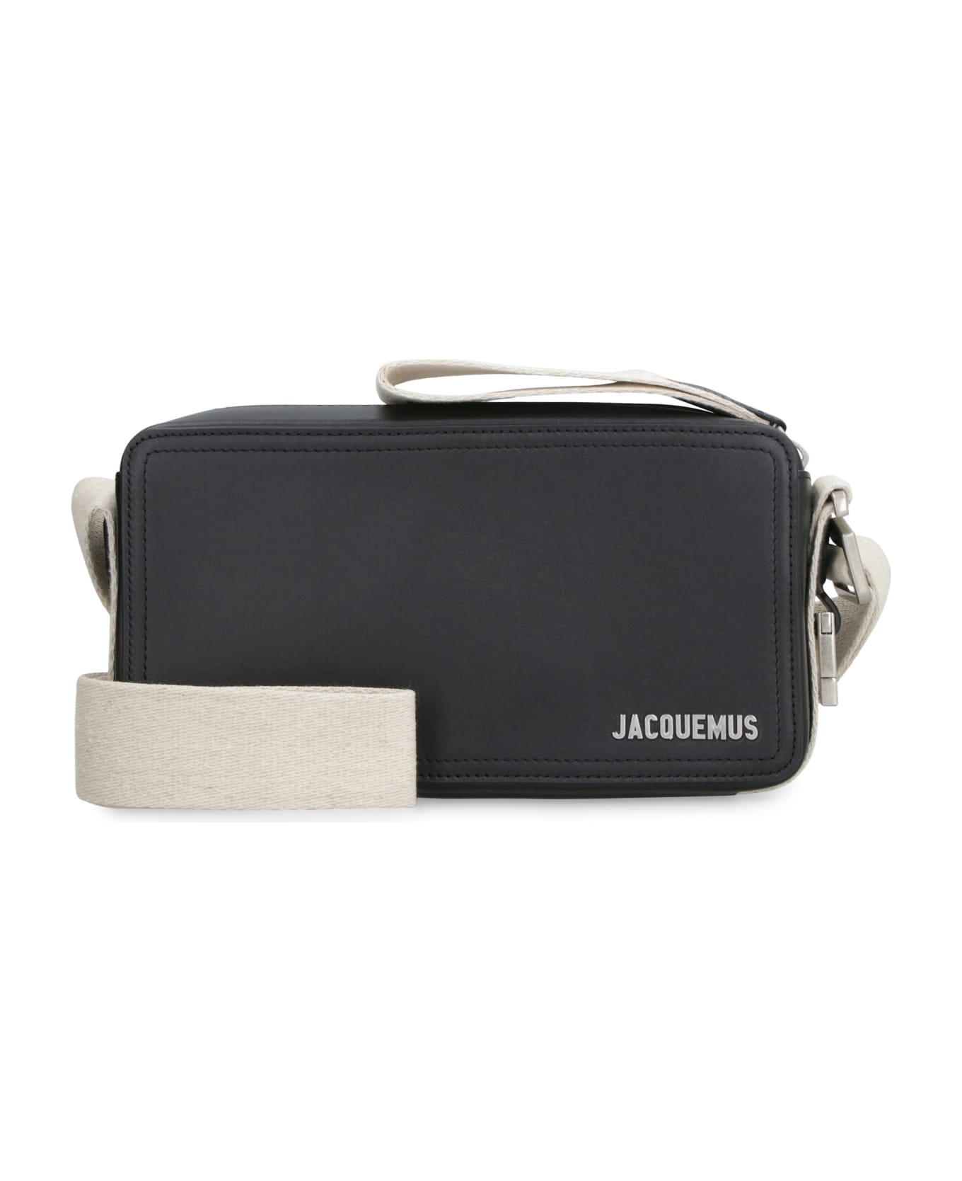 Jacquemus Le Cuerda Horizontal Leather Bag - black ショルダーバッグ