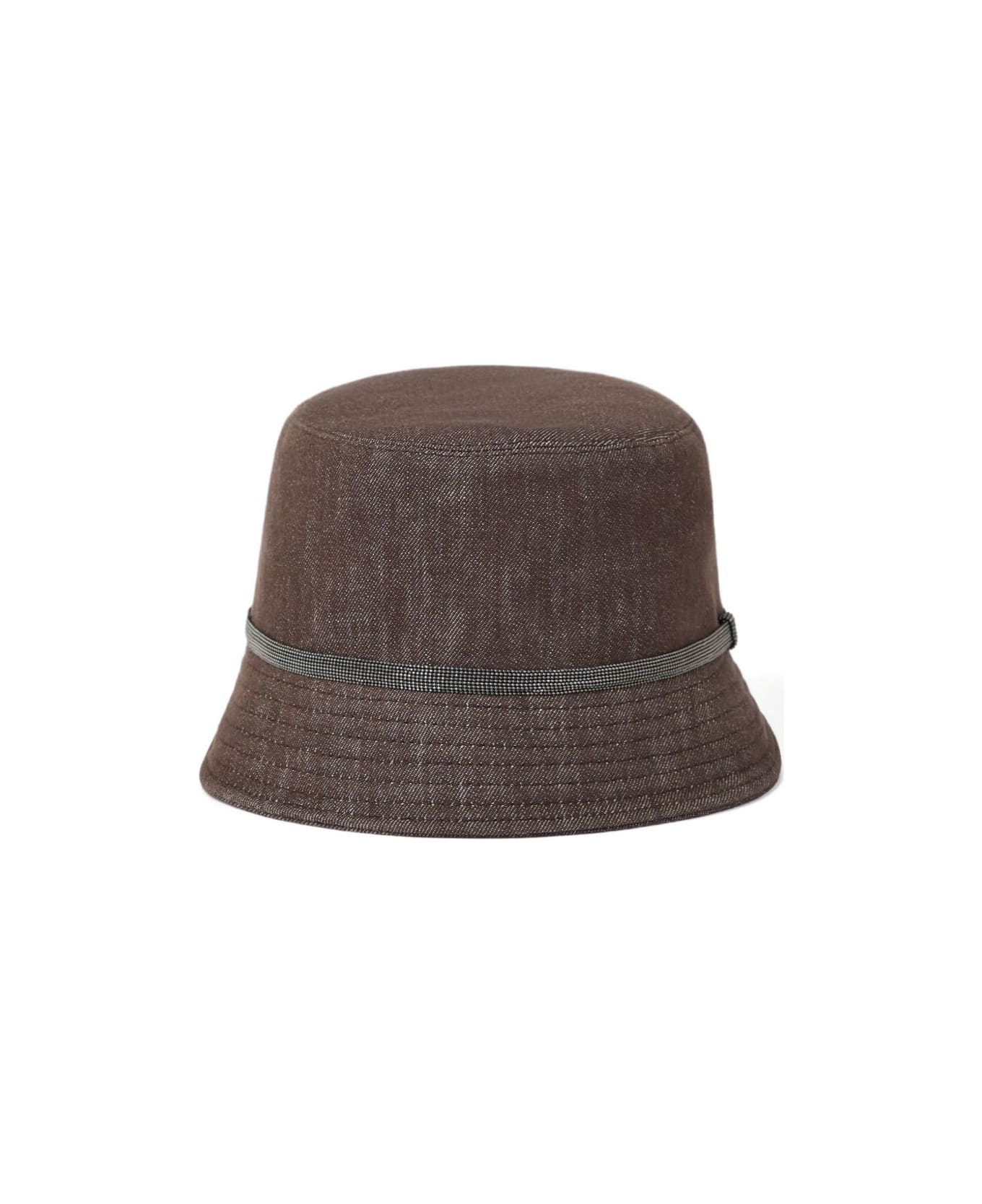 Brunello Cucinelli Cotton Bucket Hat - Brown