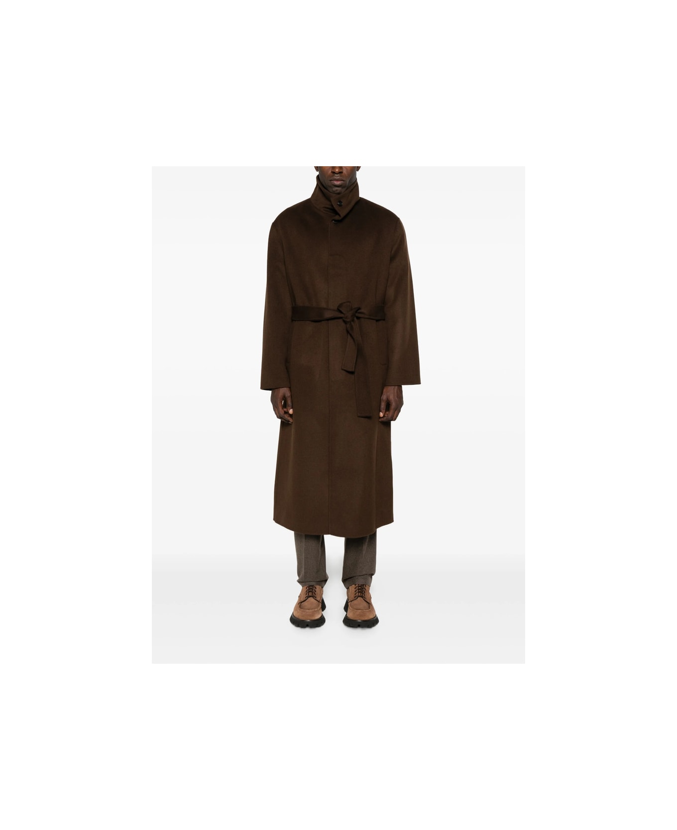 Tonywack Coat - BROWN