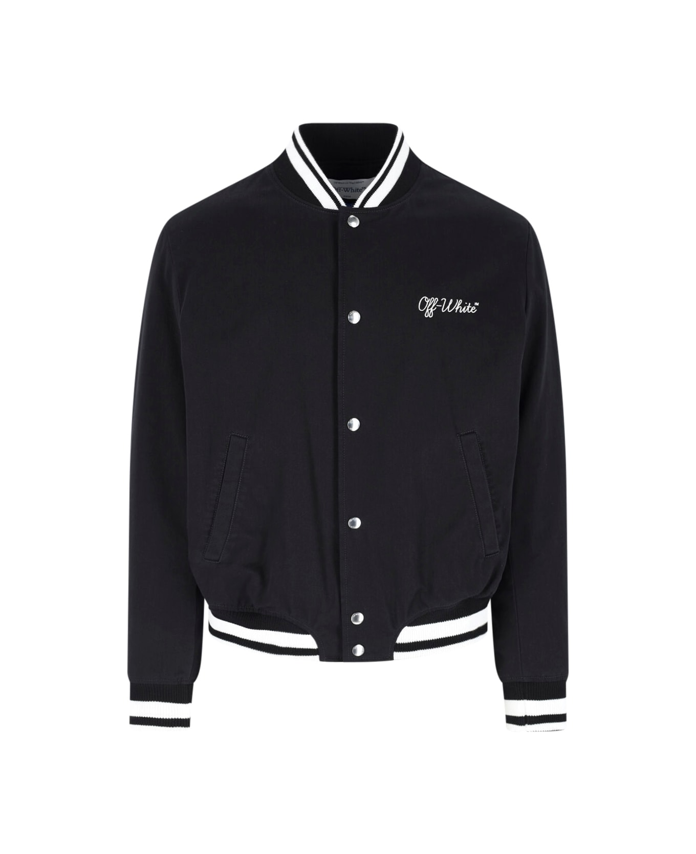 Off-White 
souvenir
 Bomber Jacket - BLACK-WHITE