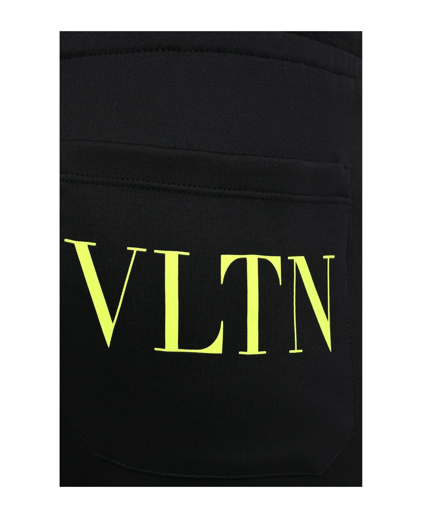 Valentino Logo Track Pants - Black