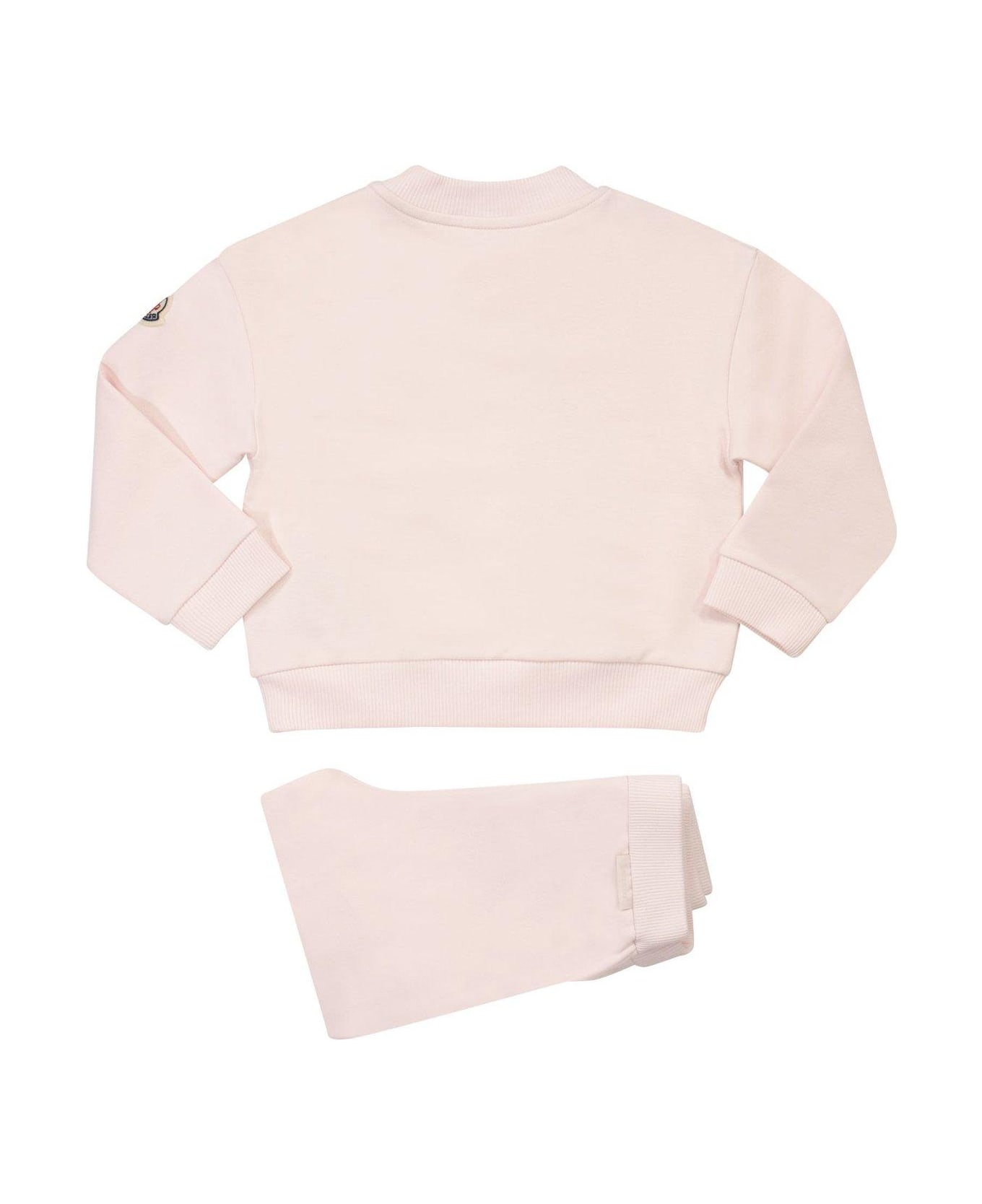 Moncler Jersey Tracksuit - PINK ボディスーツ＆セットアップ