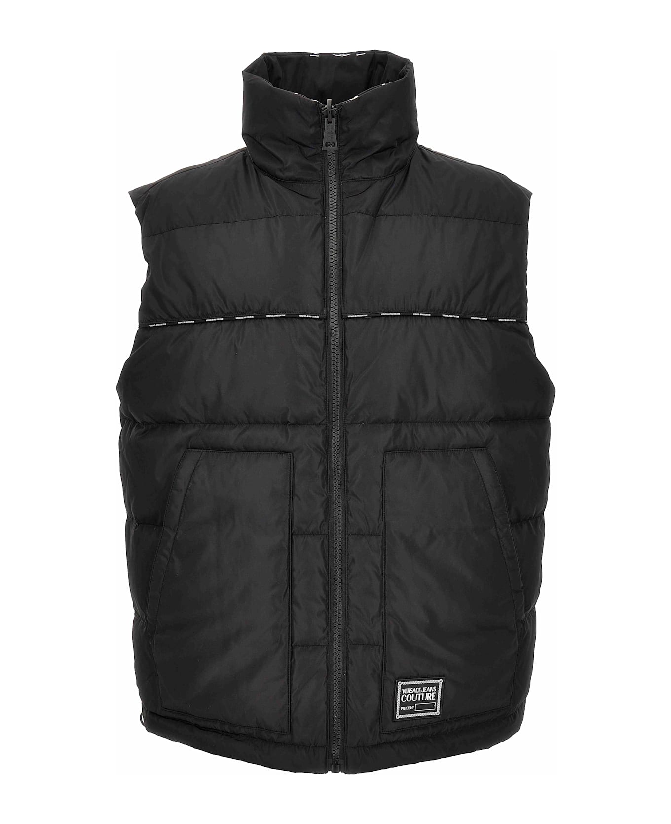 Versace Jeans Couture Black Down Jacket - Black