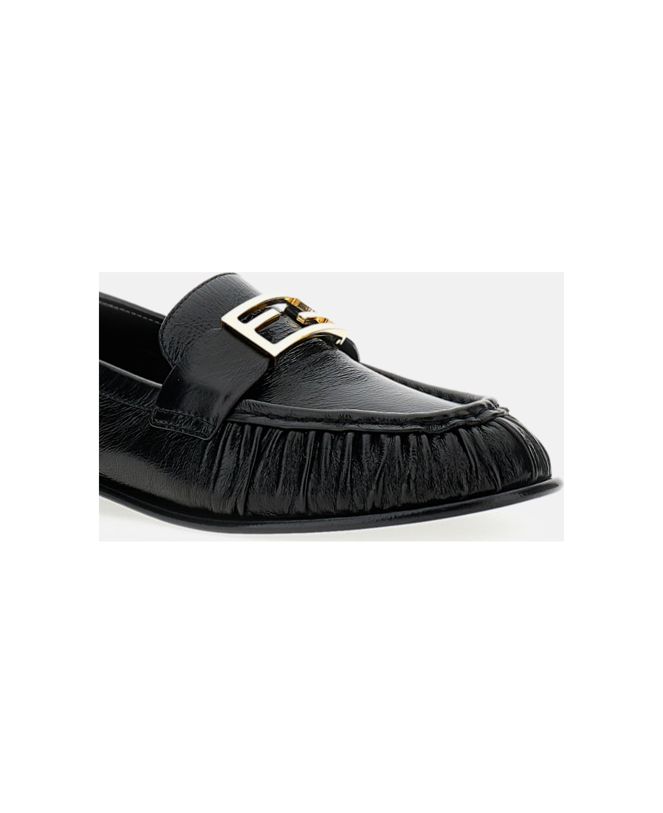 Fendi 
baguette
 Loafer - Black