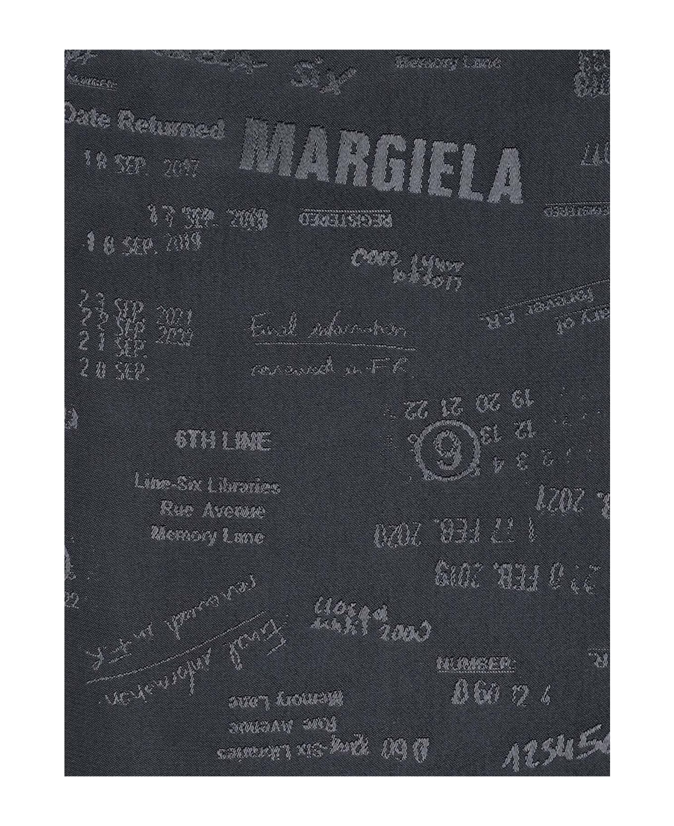 MM6 Maison Margiela Logo Shirt - Gray