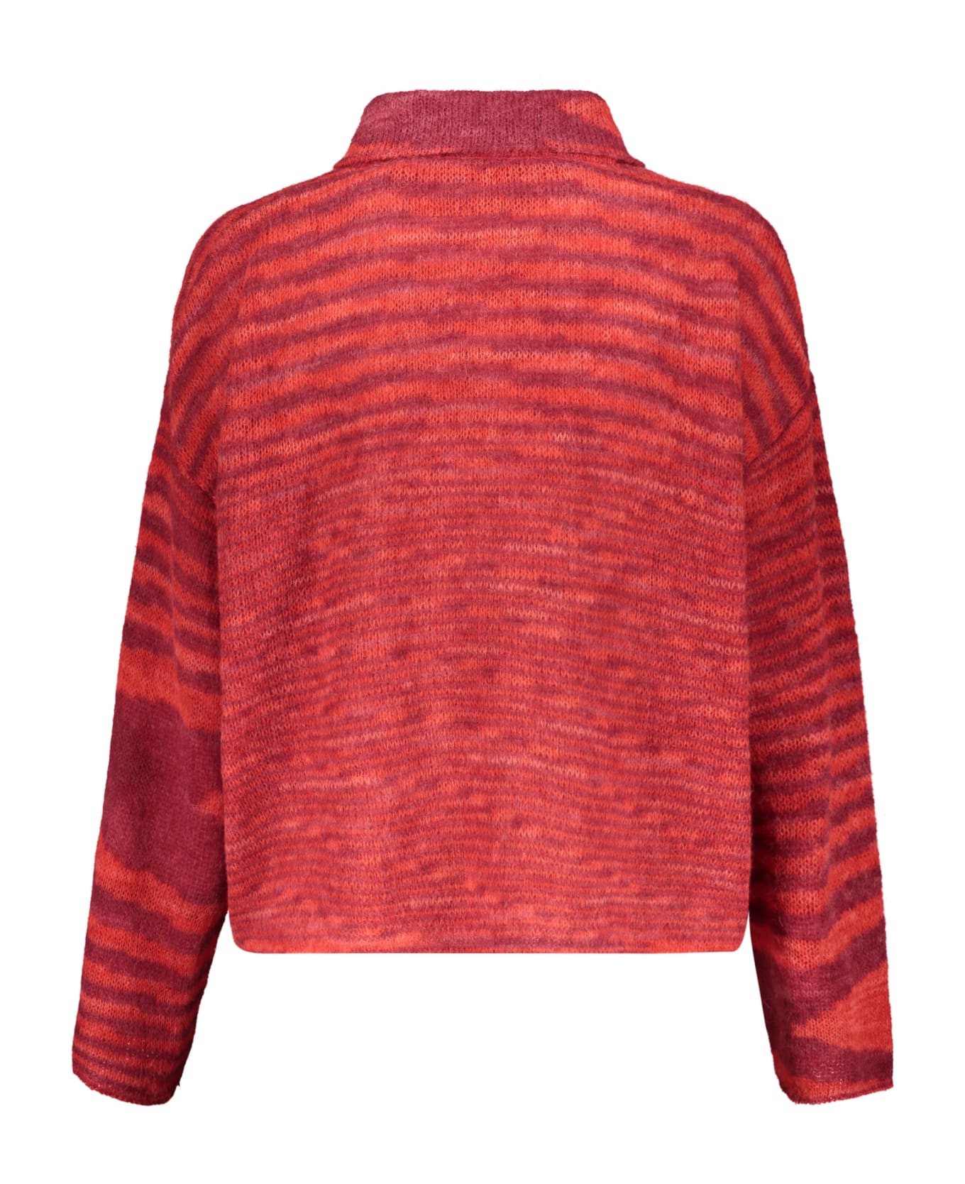 Missoni Wool V-neck Sweater - red