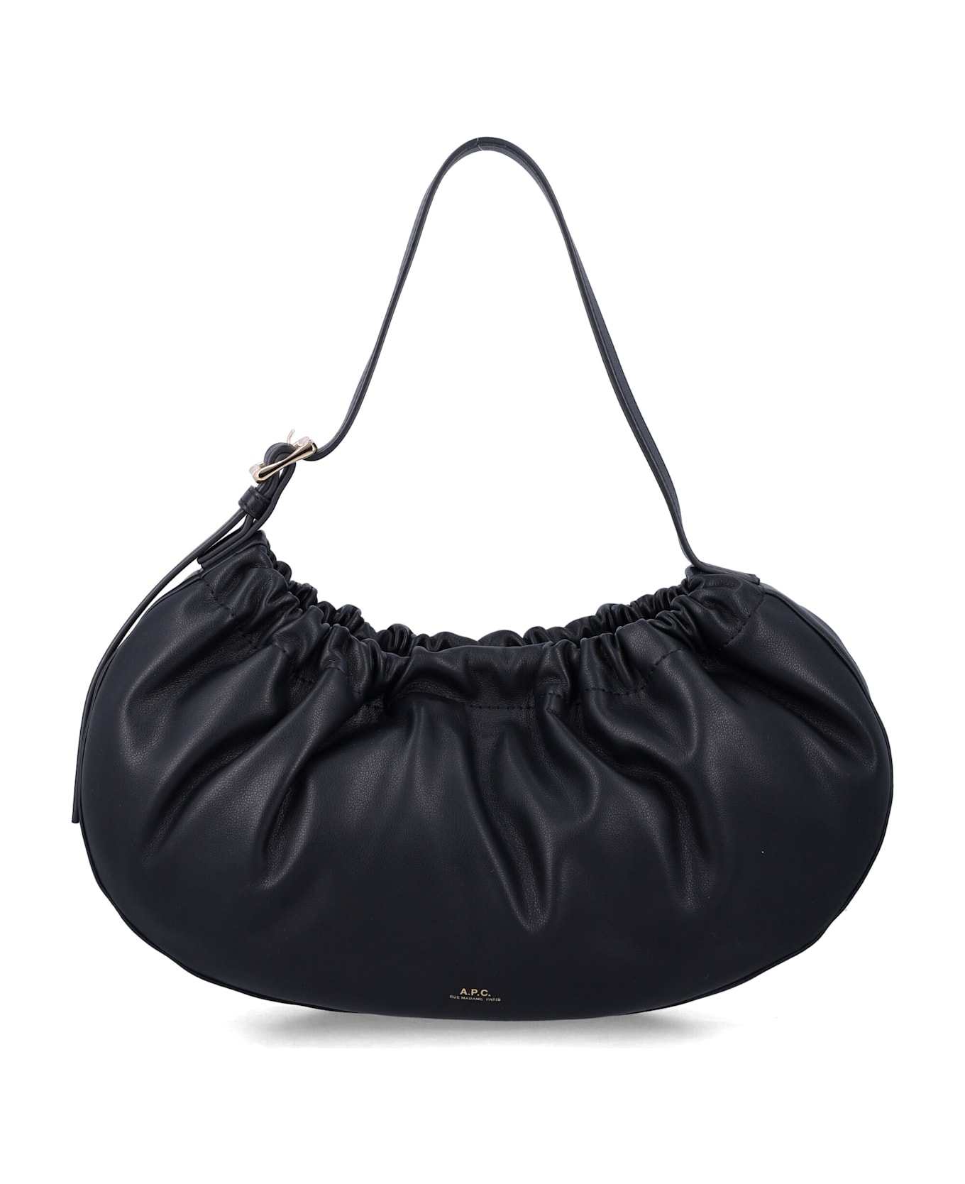 A.P.C. Ninon Hoop Bag - BLACK