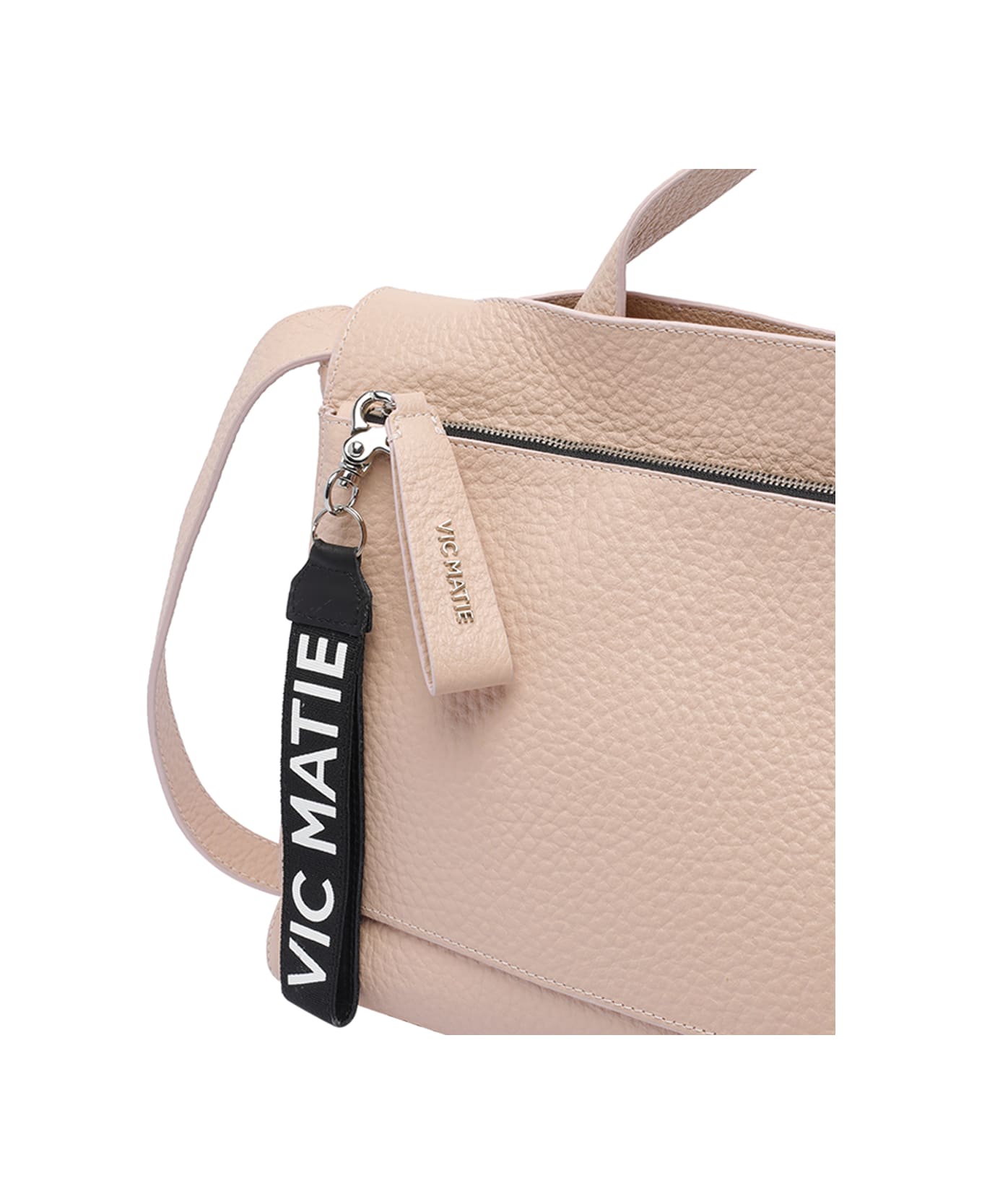 Vic Matié Logo Handbag - Pink