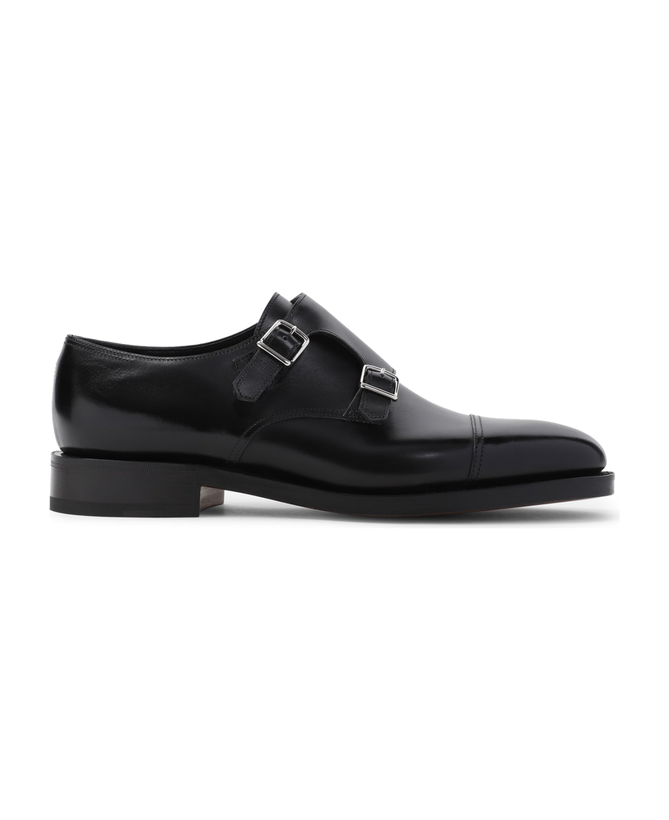 John Lobb William Buckled Shoes - R Black