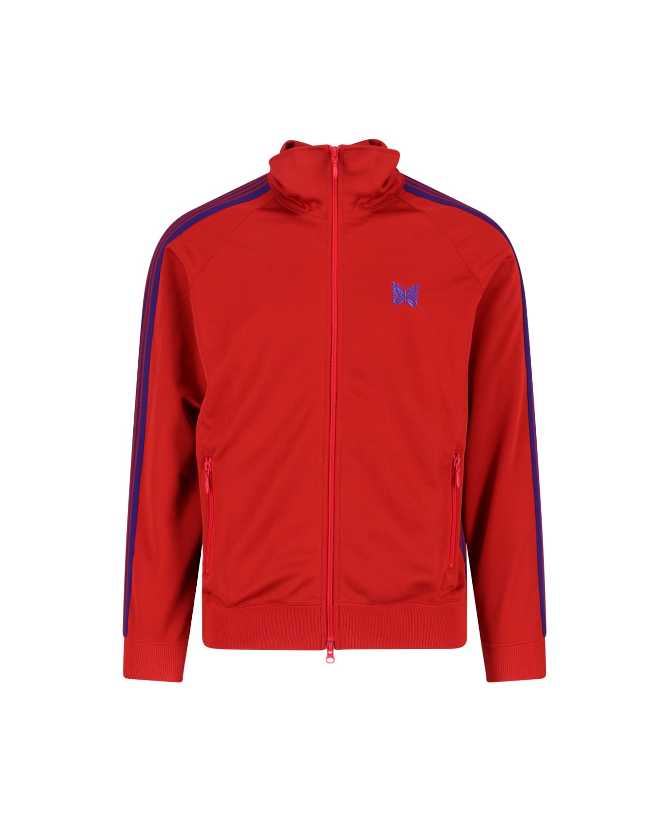 Needles Logo Sporty Jacket - Red