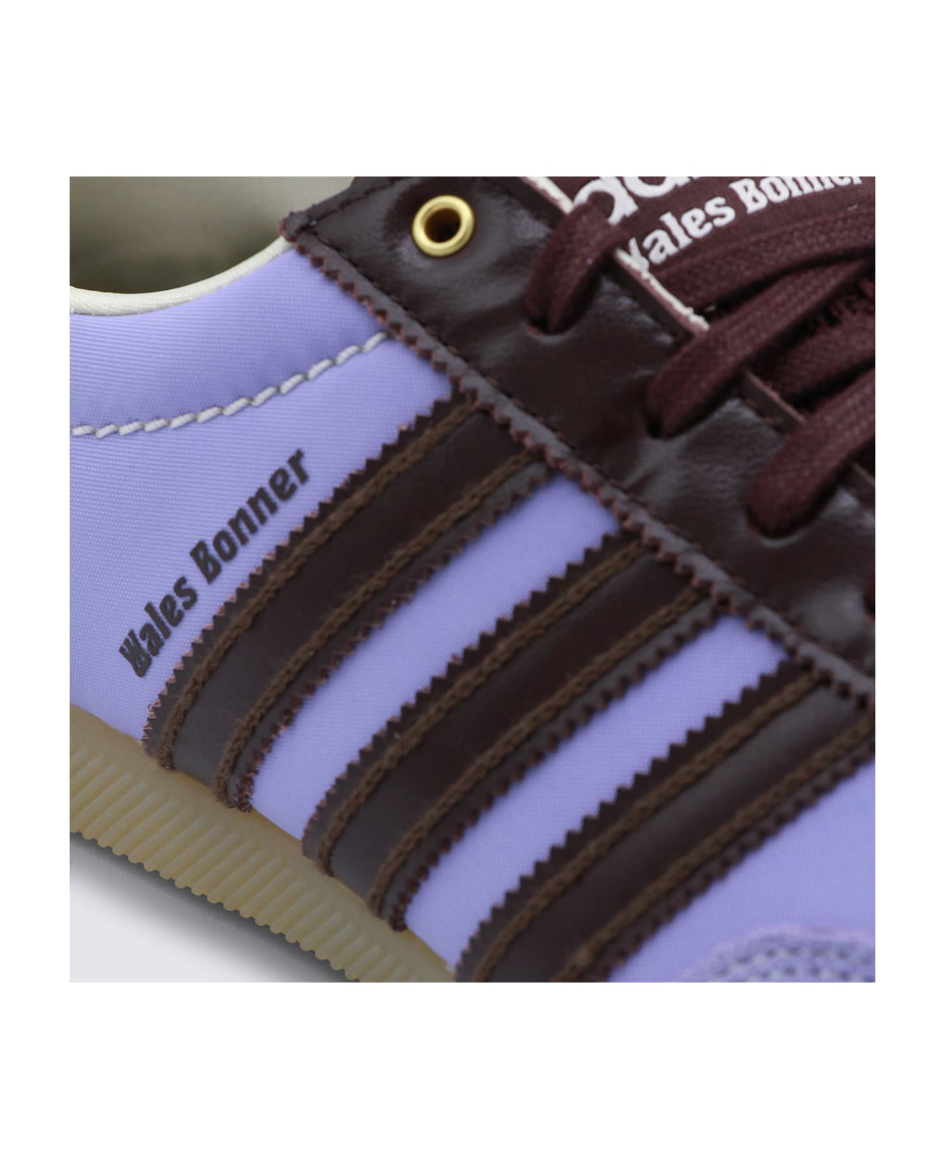 Adidas Originals by Wales Bonner Lilac And Brown Wb Japan Sneakers