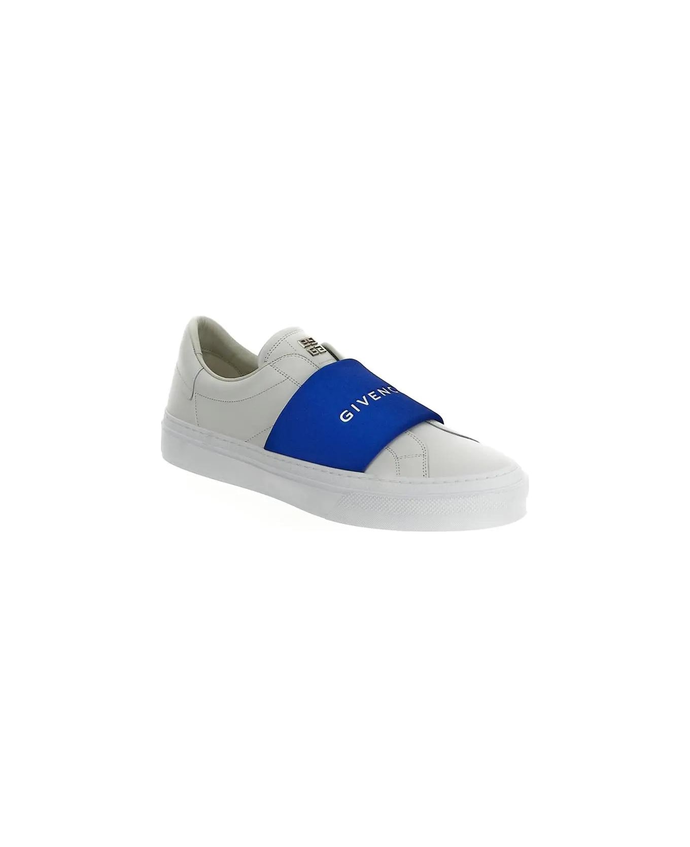 Givenchy City Sport Sneaker - WHITE/BLUE