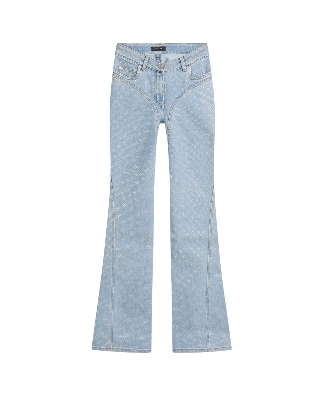 Mugler Cotton Jeans - Light Blue デニム