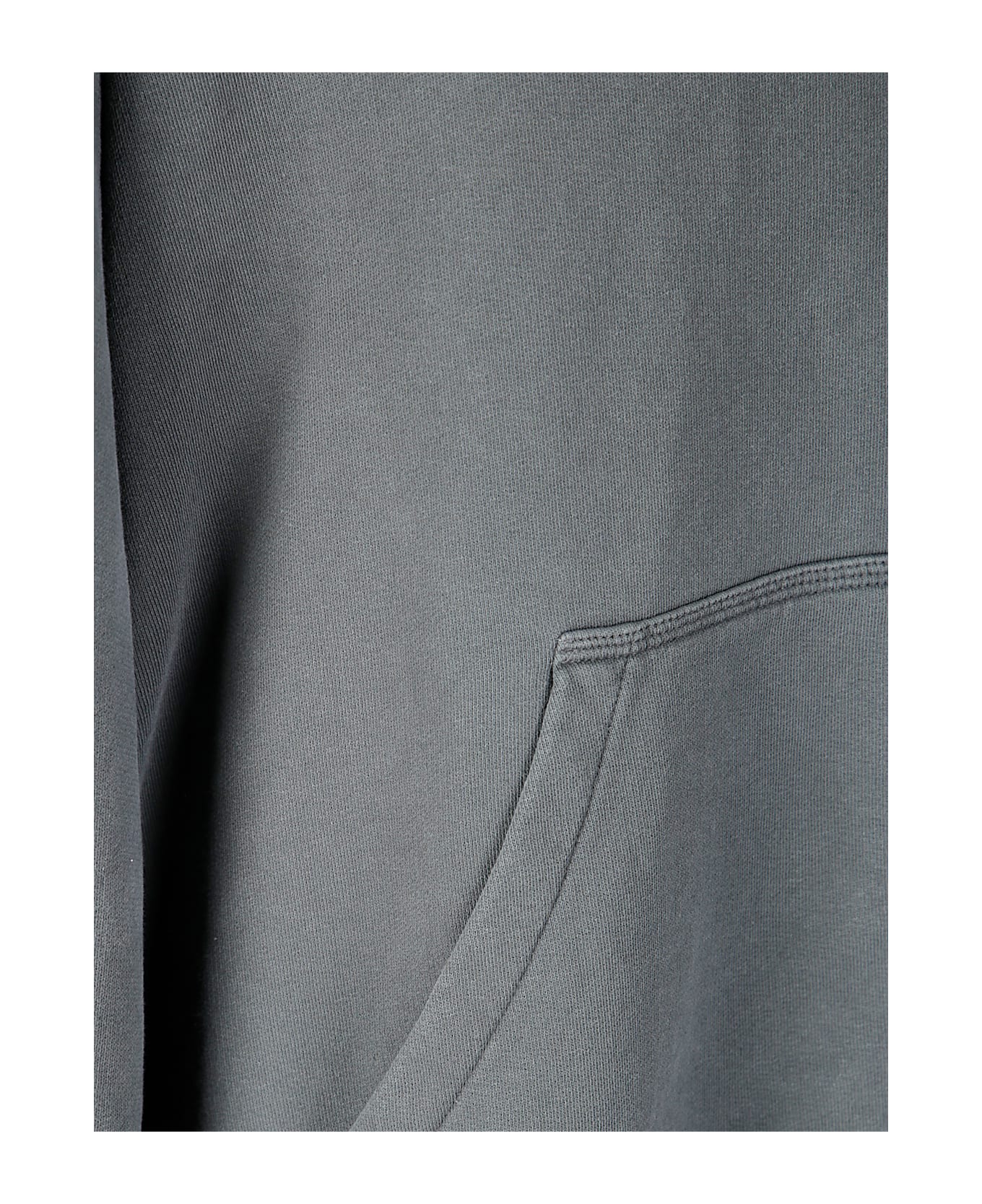 Maison Margiela Graphite Cotton Oversize Sweatshirt - Black