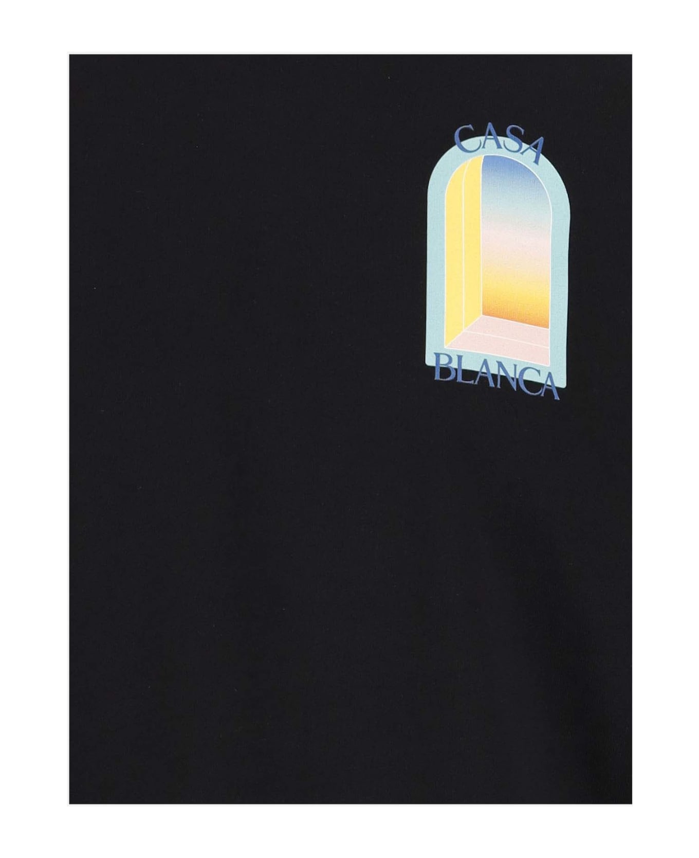 Casablanca Cotton T-shirt With Logo - Non definito