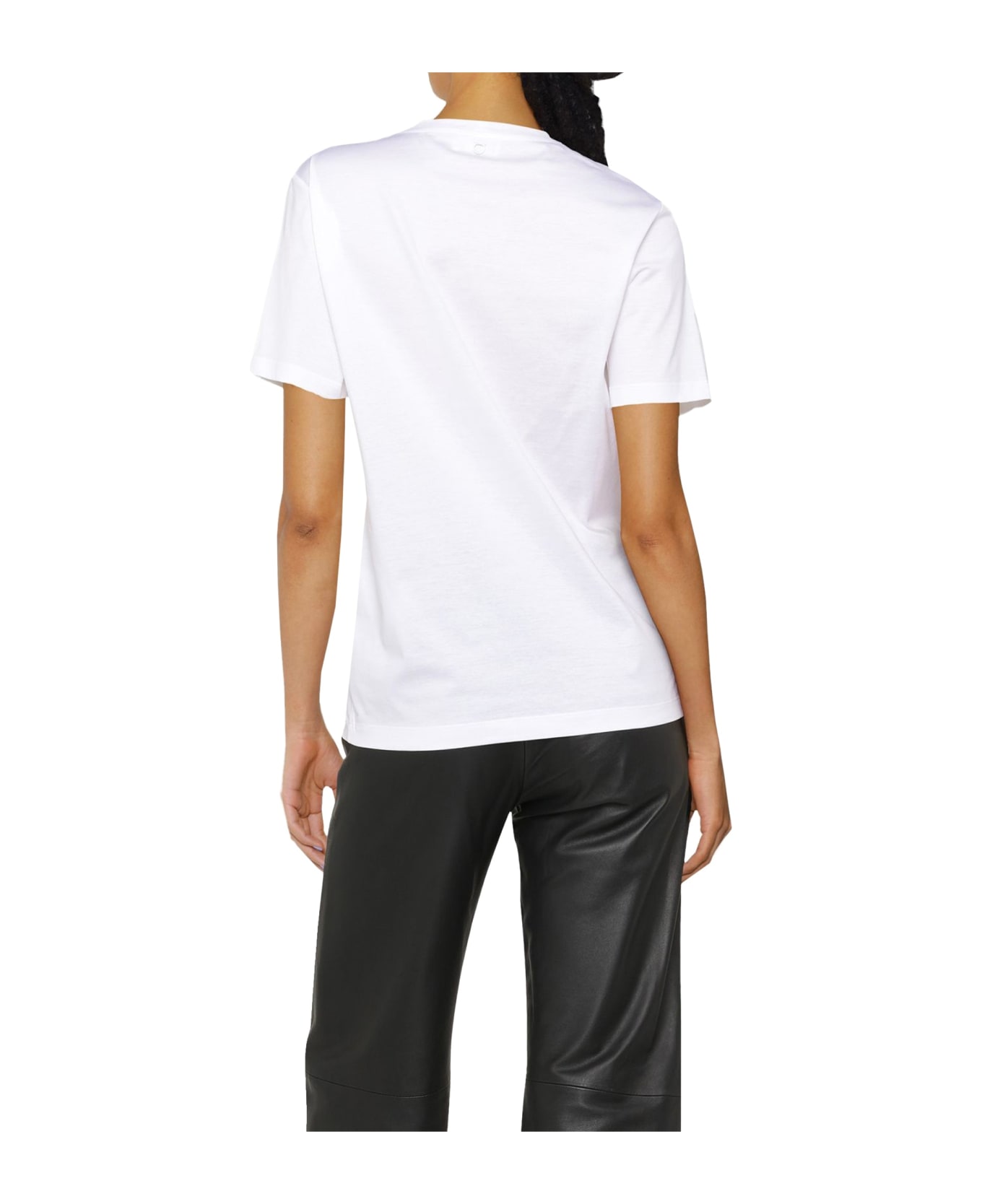 Ferragamo Cotton T-shirt - White Tシャツ