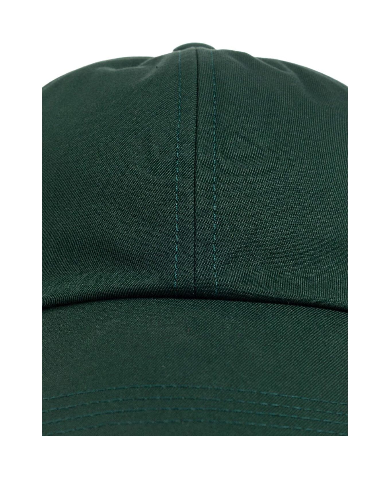 Burberry Logo Embroidered Baseball Cap - VERDE