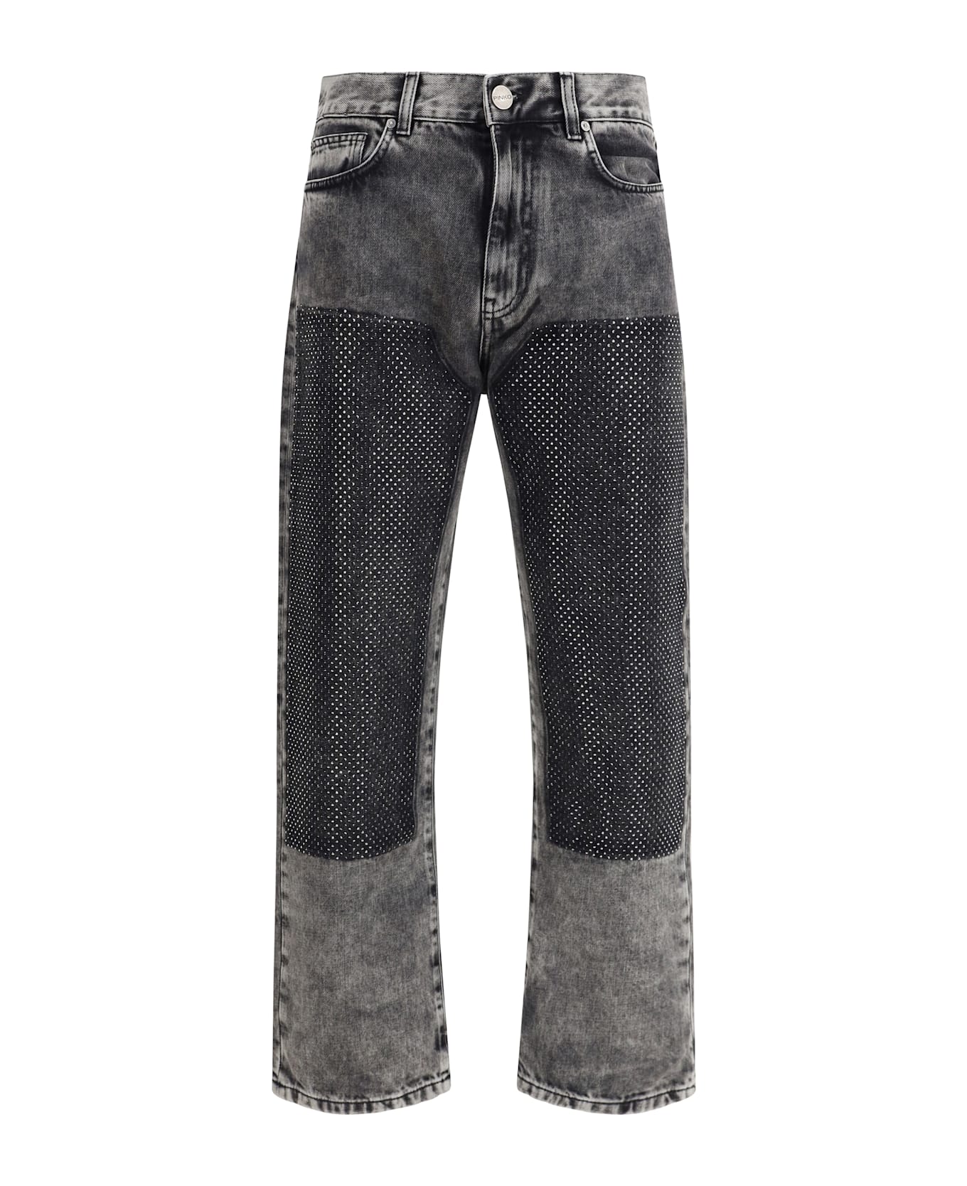 Pinko Five-pocket Jeans With Mini Studs