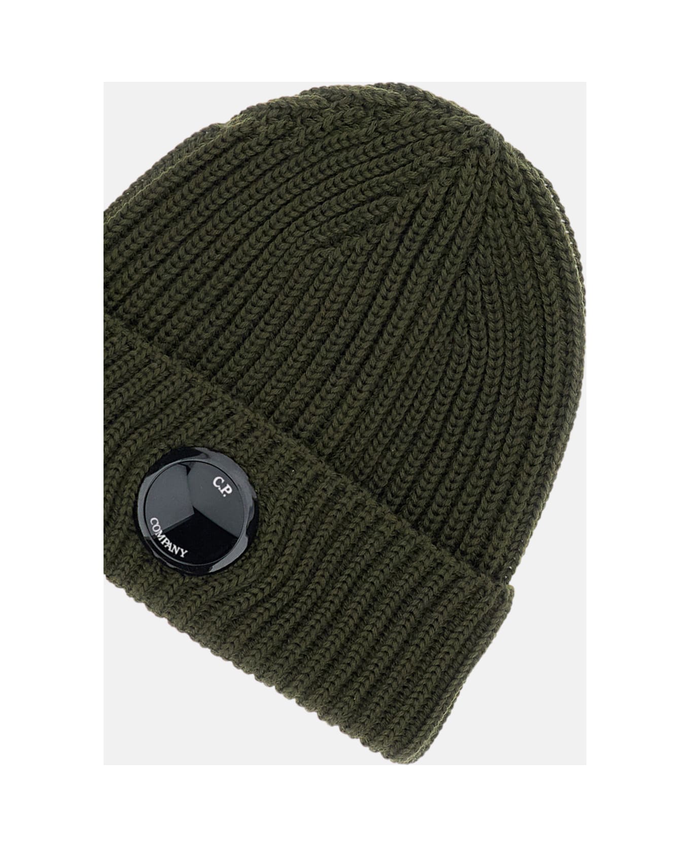 C.P. Company Wool Cap - Green