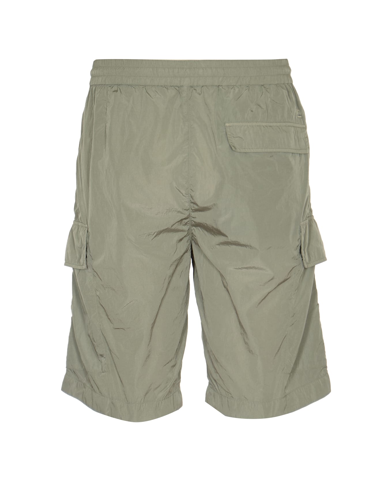 C.P. Company Grey Nylon Bermuda Shorts - DRIZZLE ショートパンツ