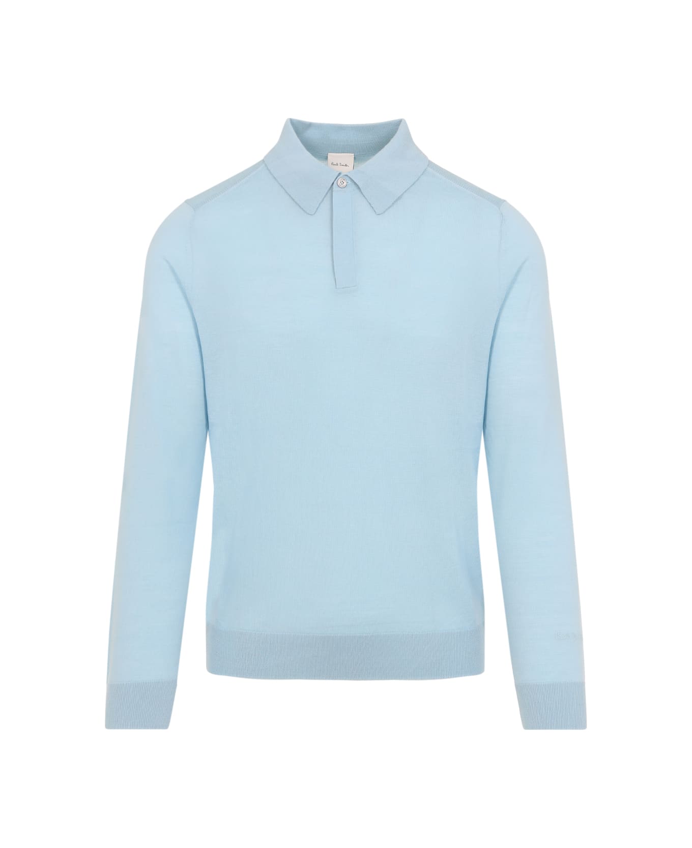 Paul Smith Wool Sweater Polo - B Blue