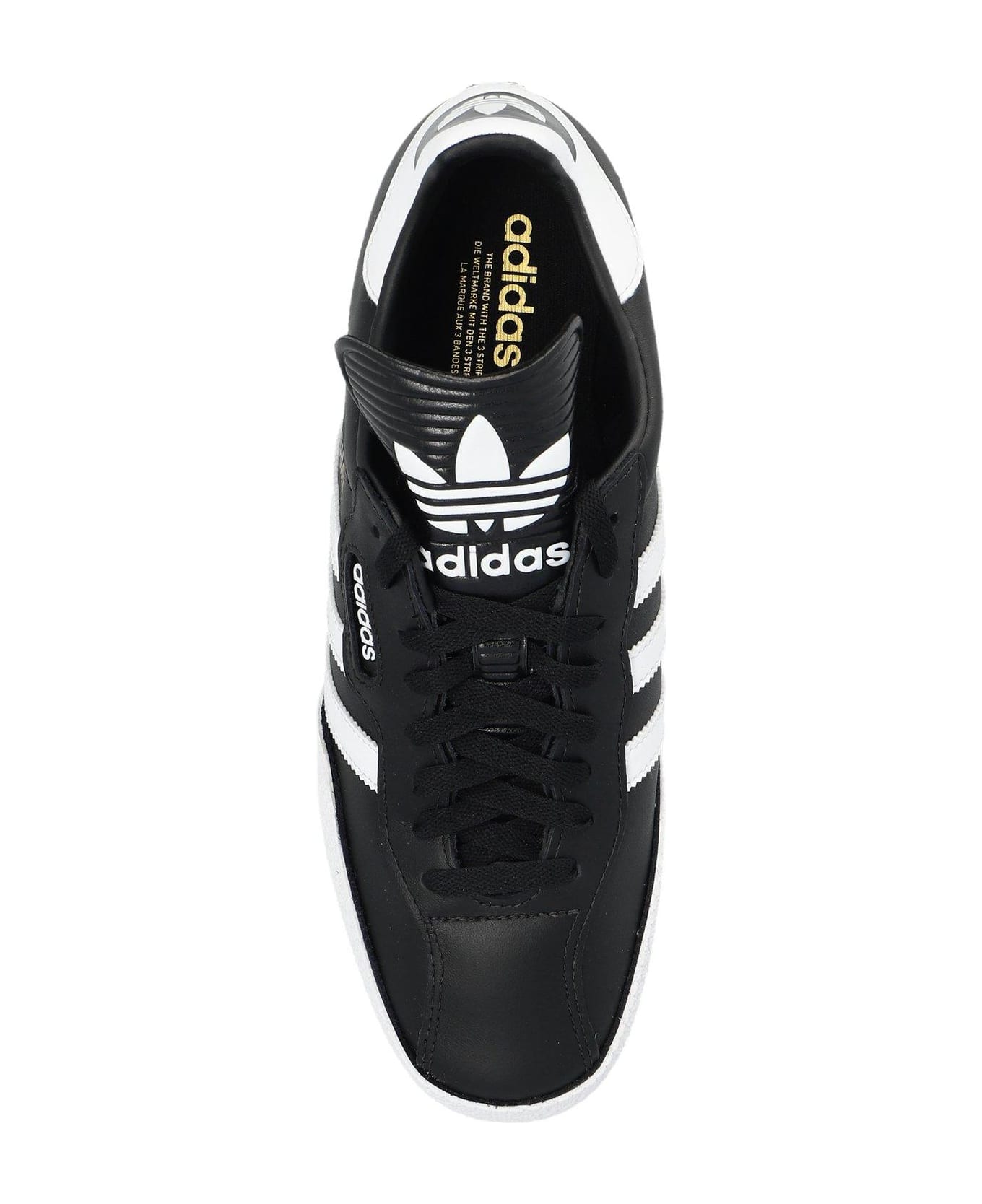 Adidas Originals Samba Super Lace-up Sneakers - Black/ftwwht/black
