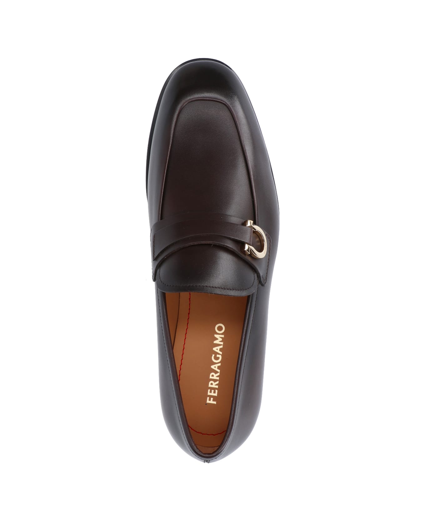 Ferragamo 'gancini' Loafers - Brown