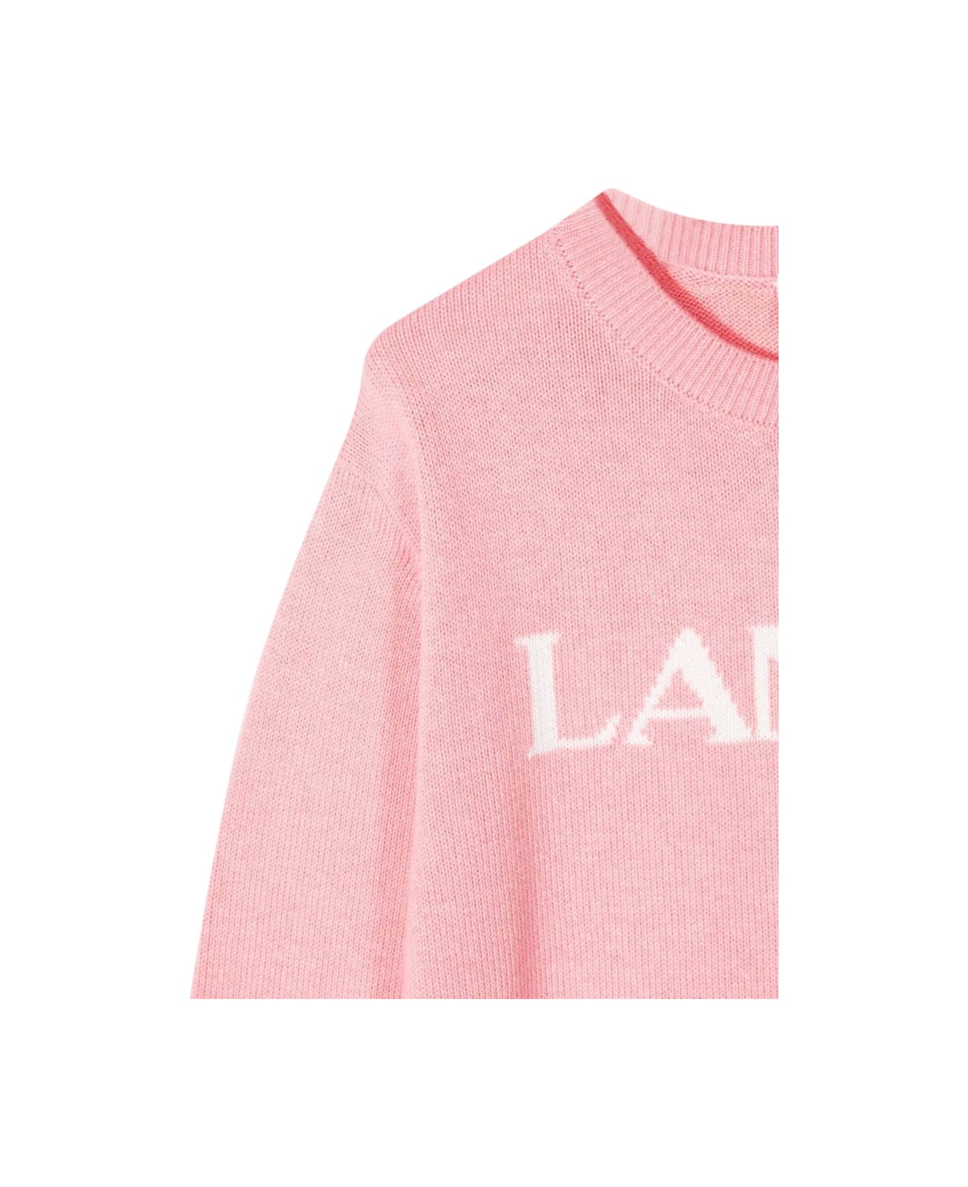 Lanvin Pullover Con Logo - PINK