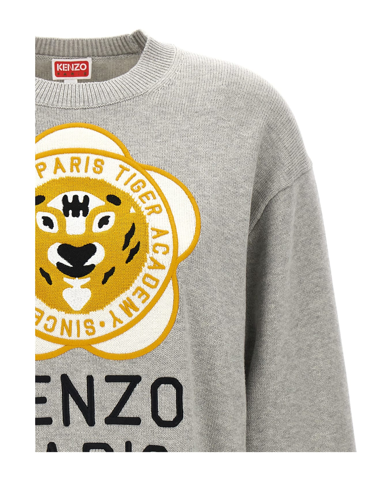Kenzo 'tiger Academy' Sweater - GREY