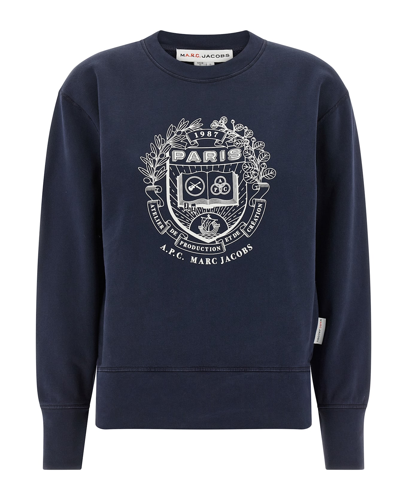 A.P.C. 
paris
 Apc Capsule Sweatshirt For Marc Jacobs - Blue