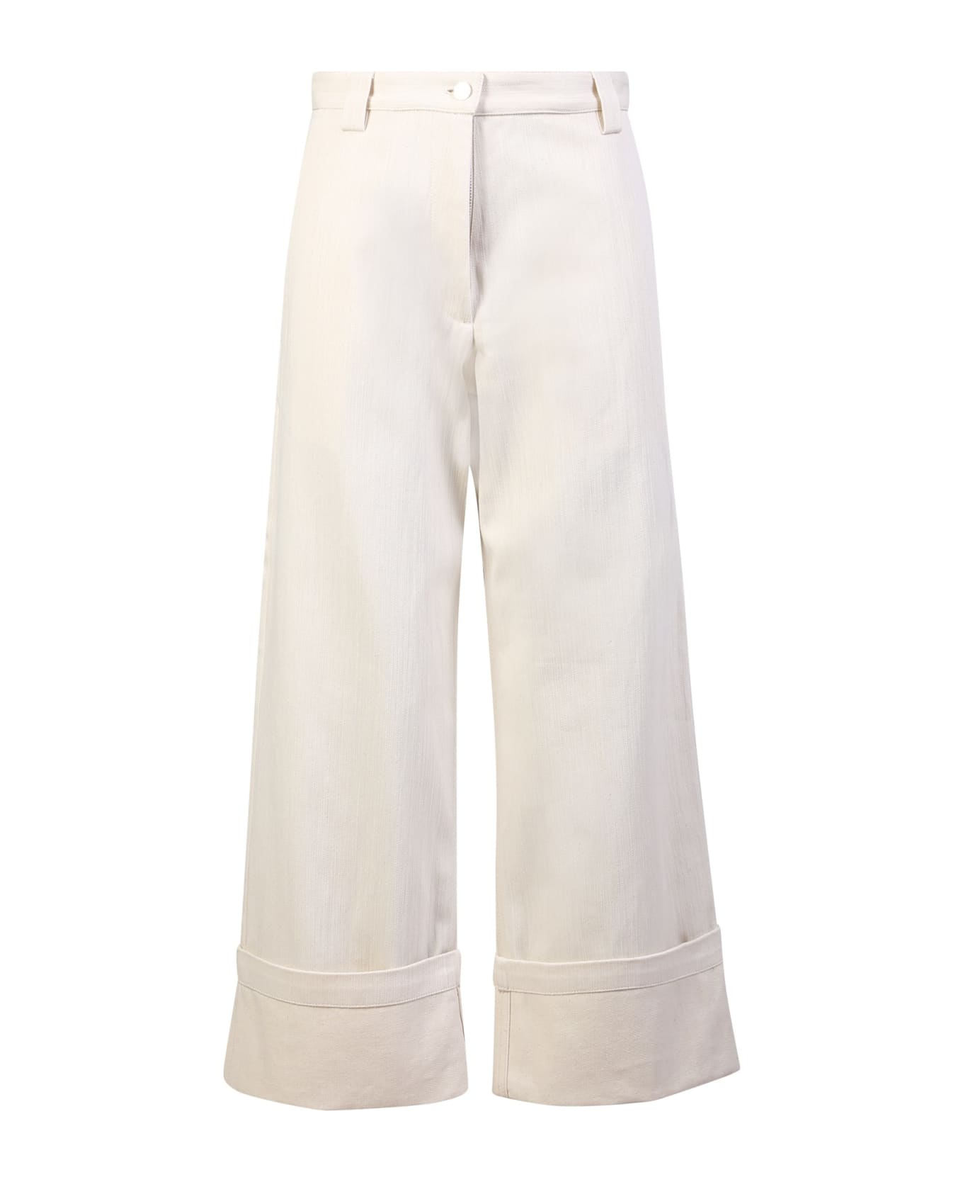 Moncler Genius Turn-up Pants - White