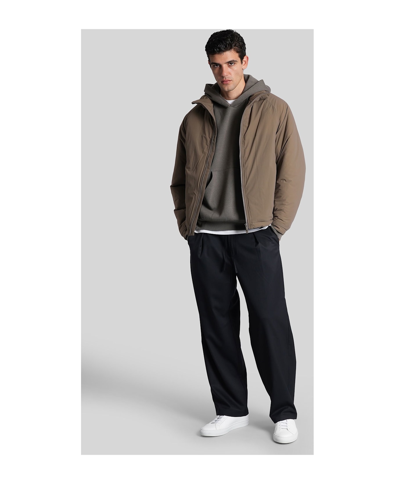 Attachment Puffer In Camel Nylon - Camel