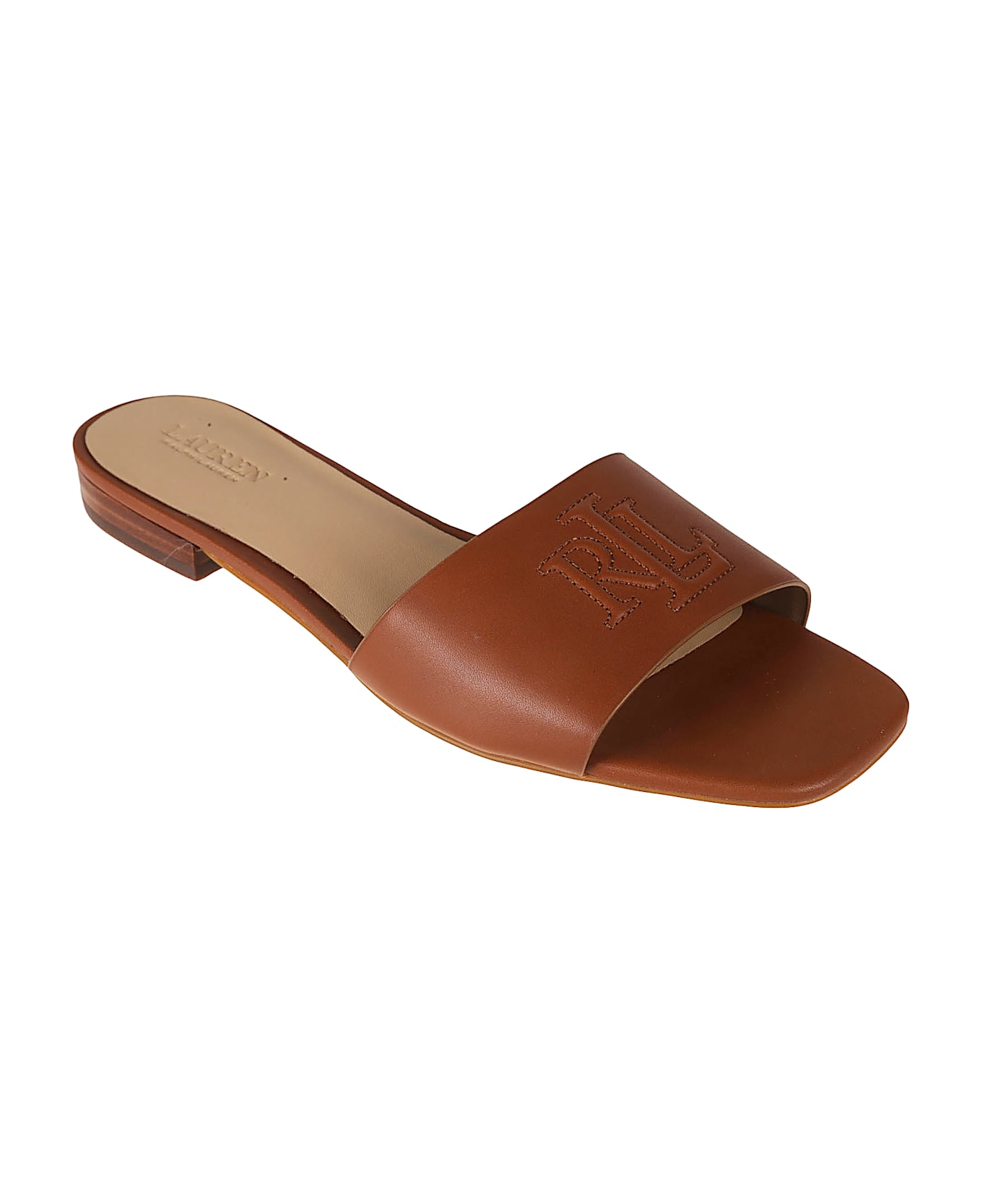 Ralph Lauren Everley Sliders - Lauren Tan