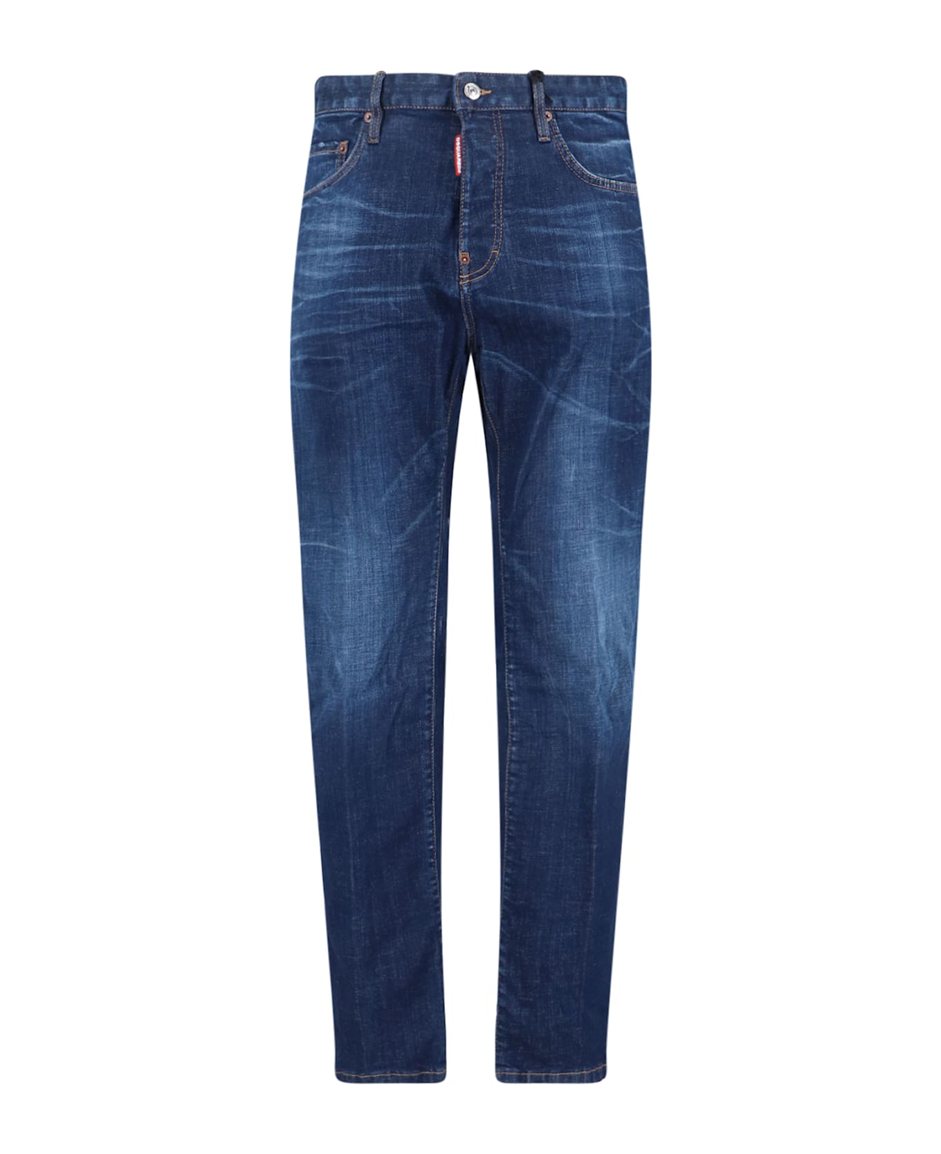 Dsquared2 Logo Jeans - Blue