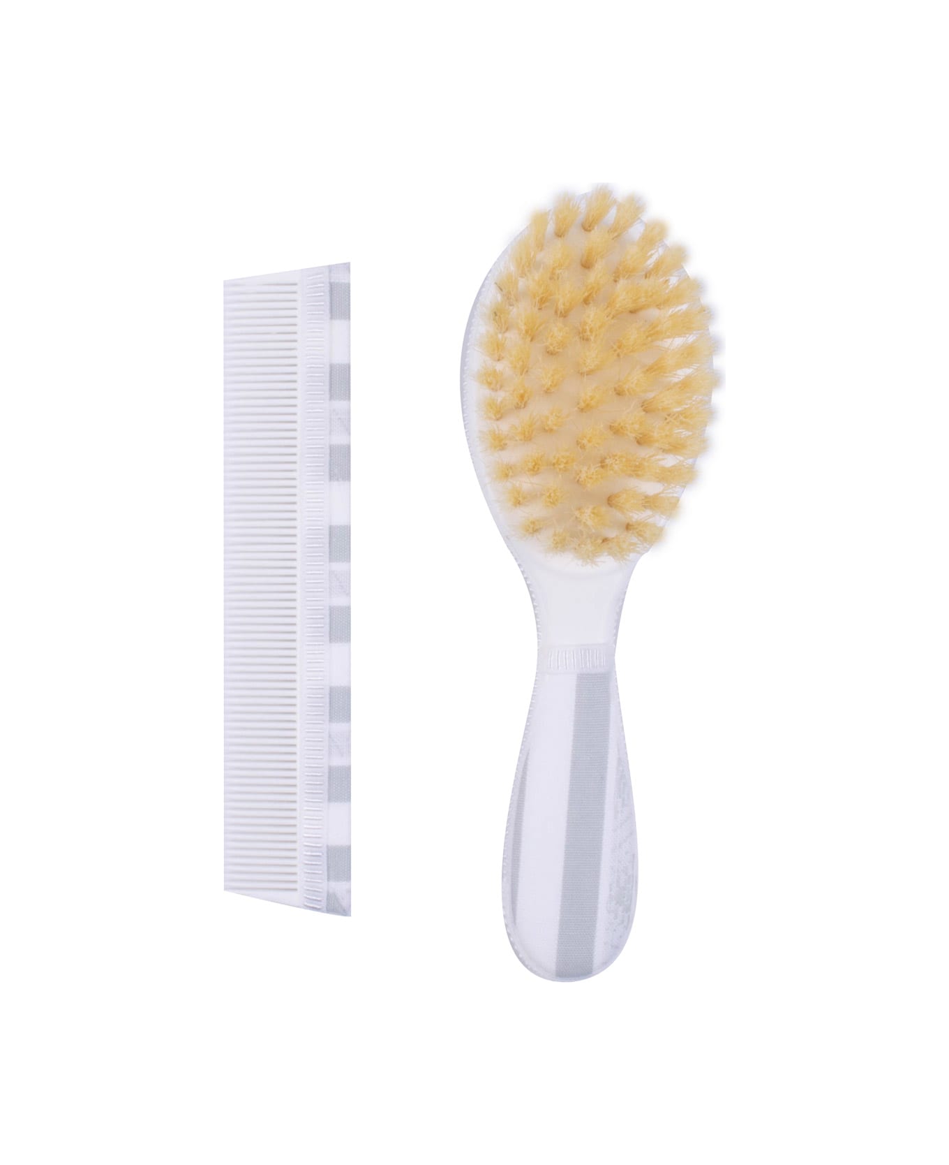 Tartine et Chocolat Hair Brush And Comb Set - Grey