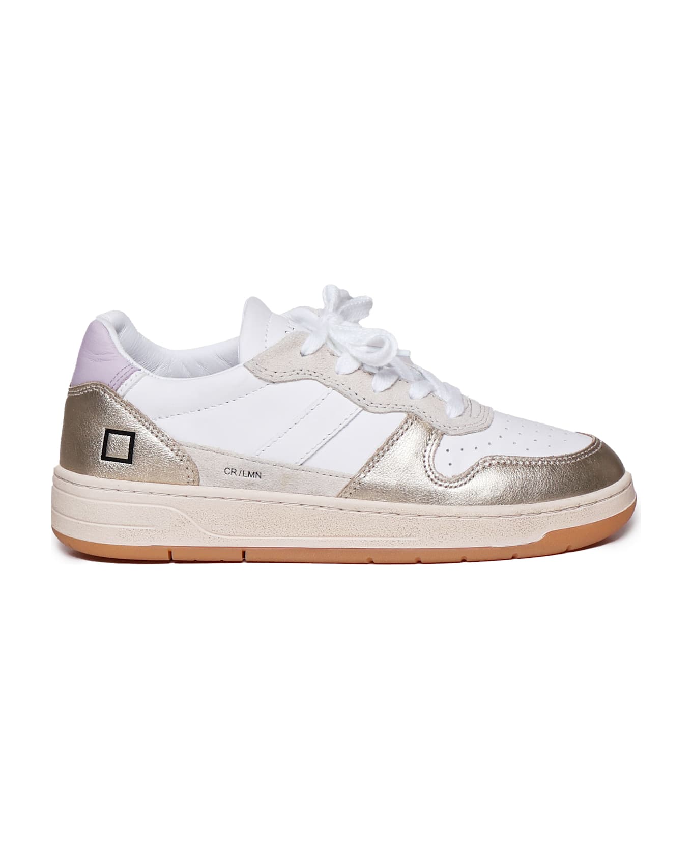 D.A.T.E. Sneakers Court 2.0 - WHITE-PLATINUM