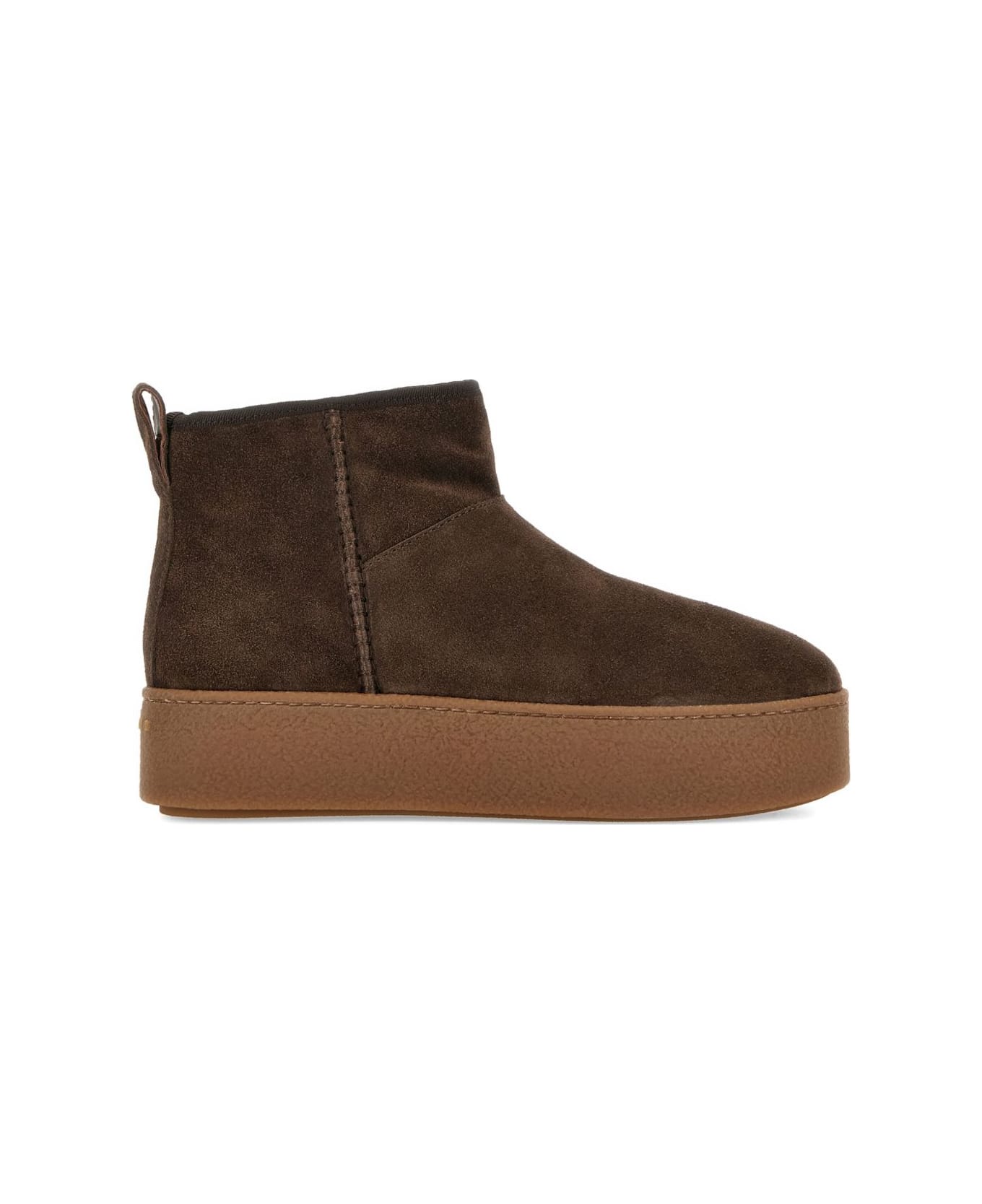 Hogan Suede Ankle Boots - Brown
