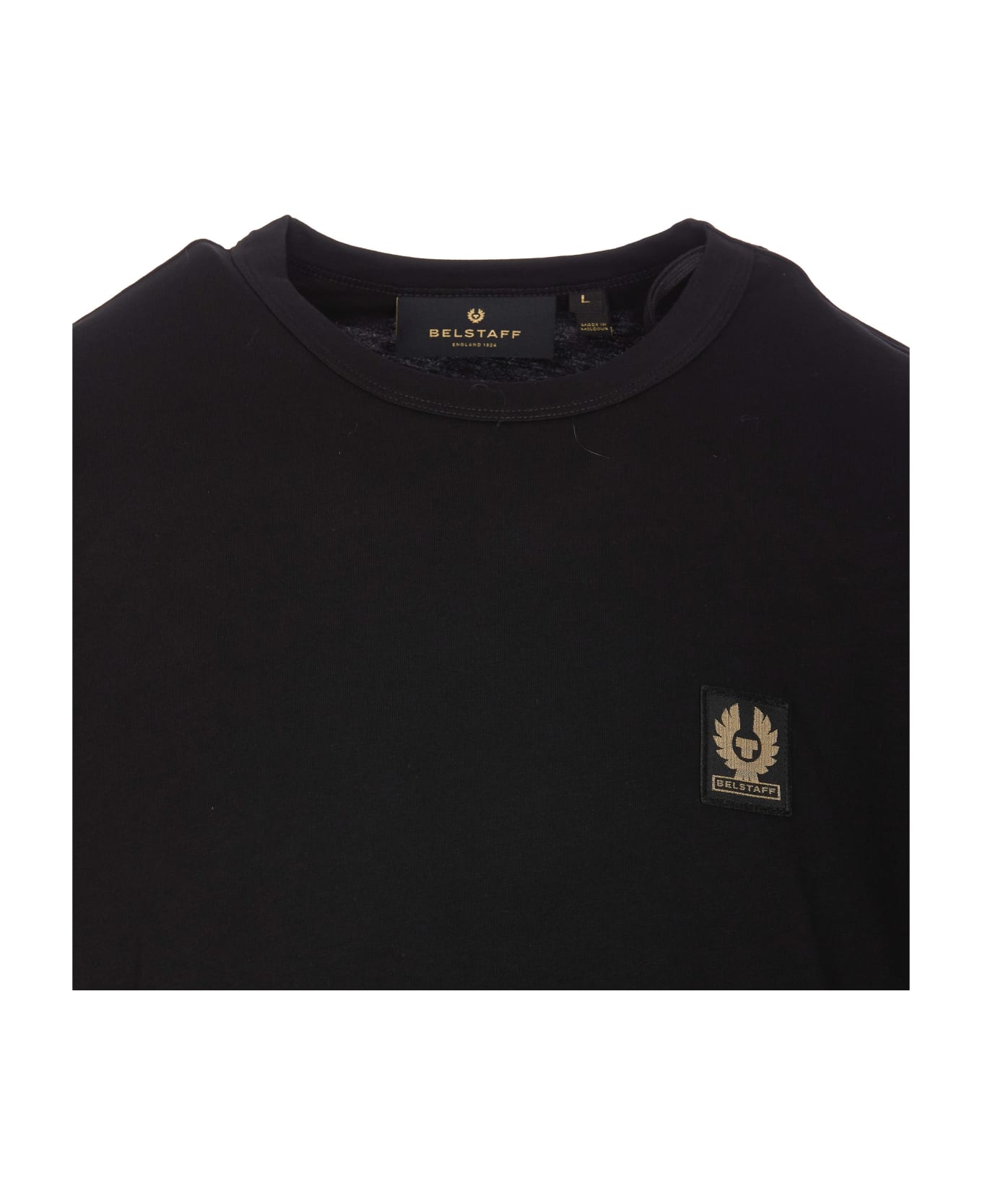 Belstaff Logo T-shirt - Black シャツ