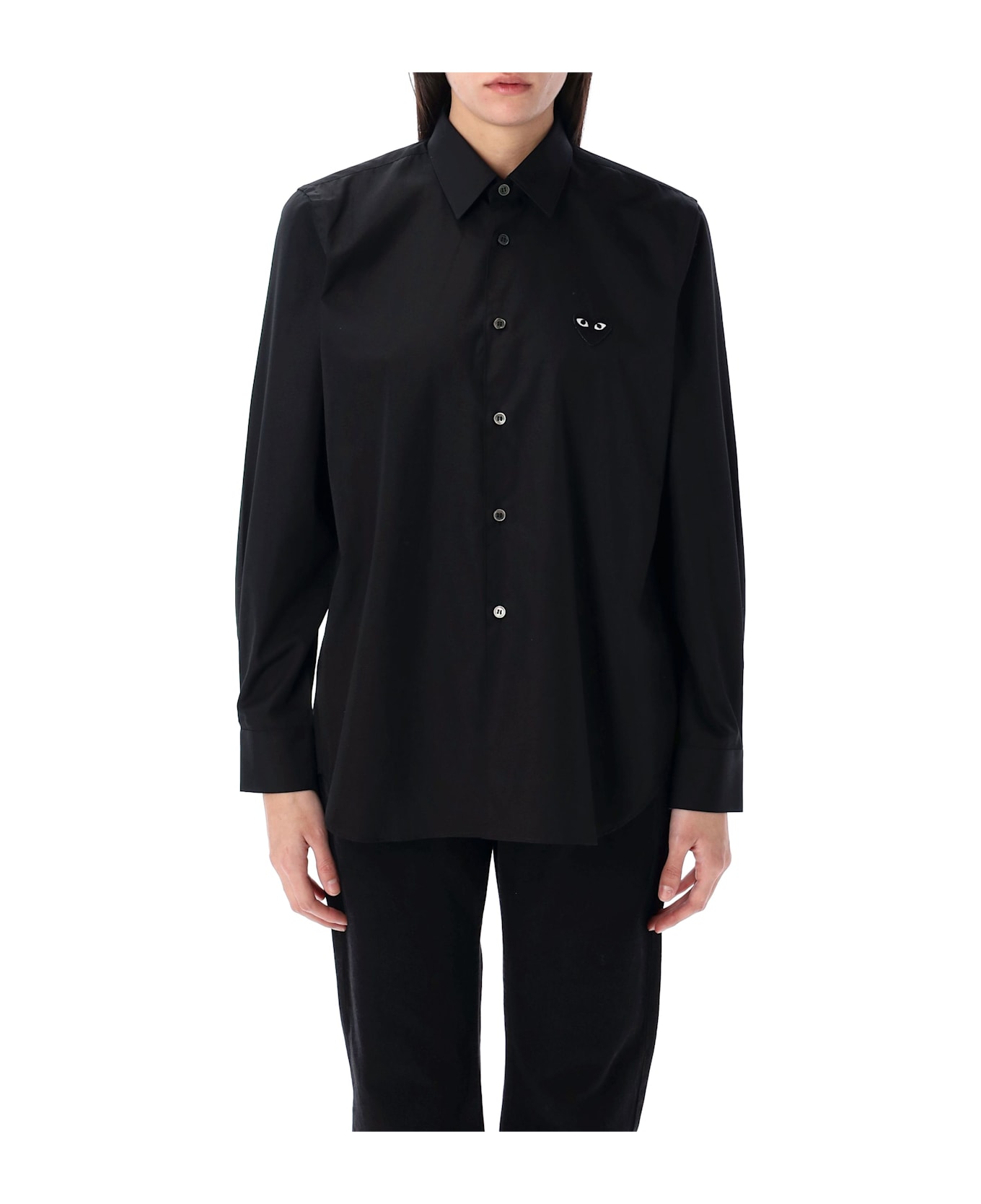Comme des Garçons Play Black Heart Shirt - BLACK