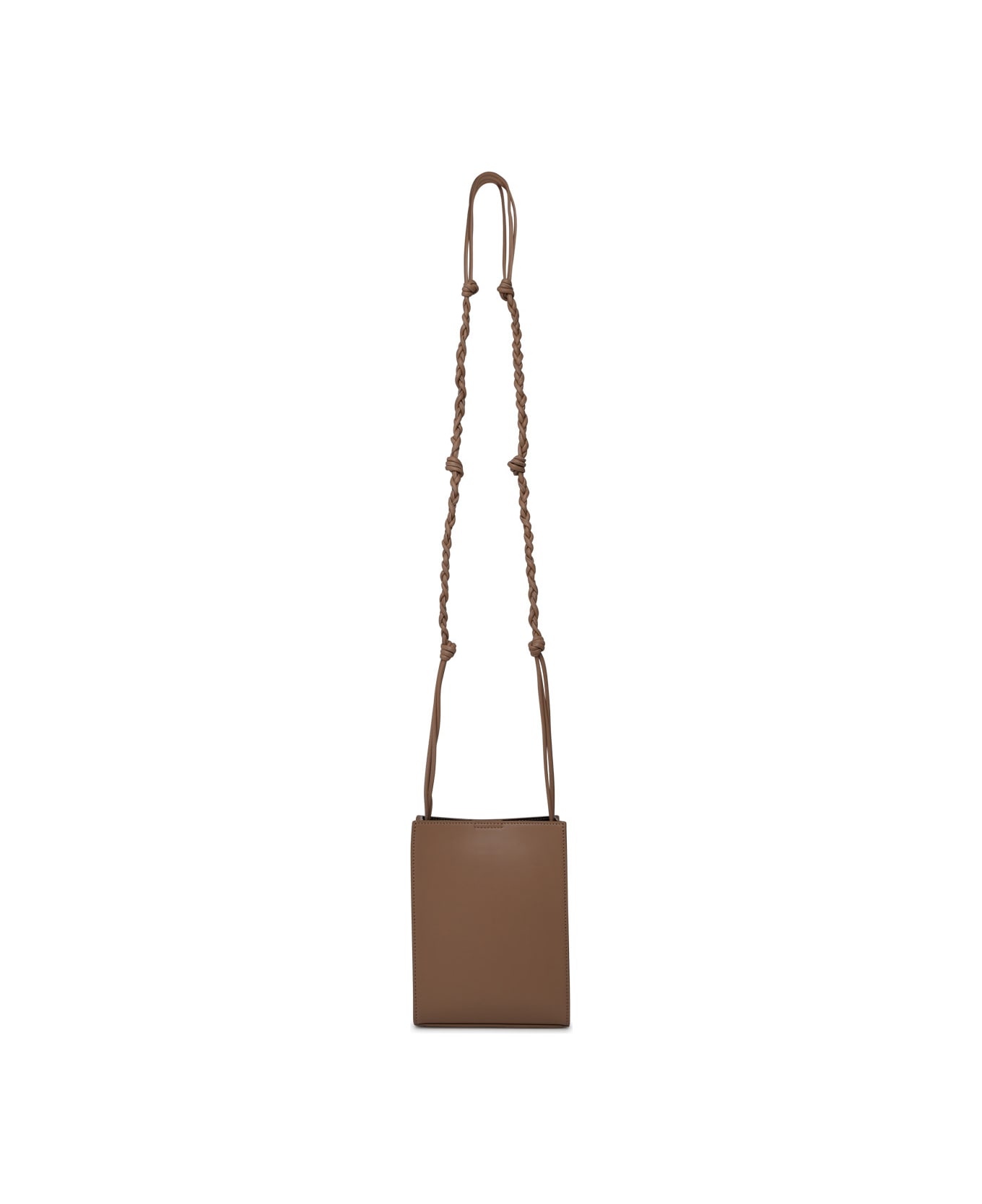 Jil Sander Tangle Bag In Beige Leather - Beige
