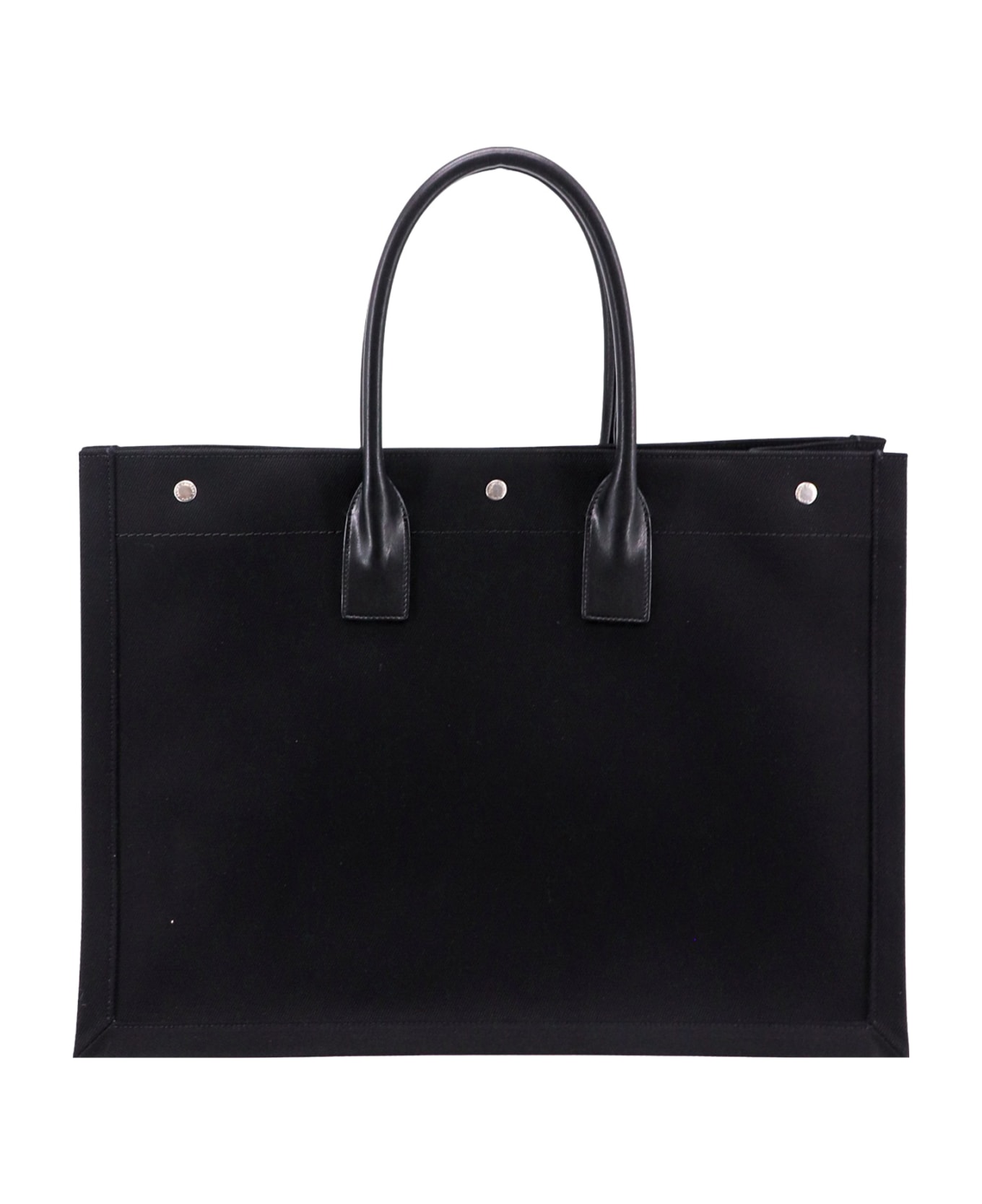 Saint Laurent Rive Gauche Shoulder Bag - Black