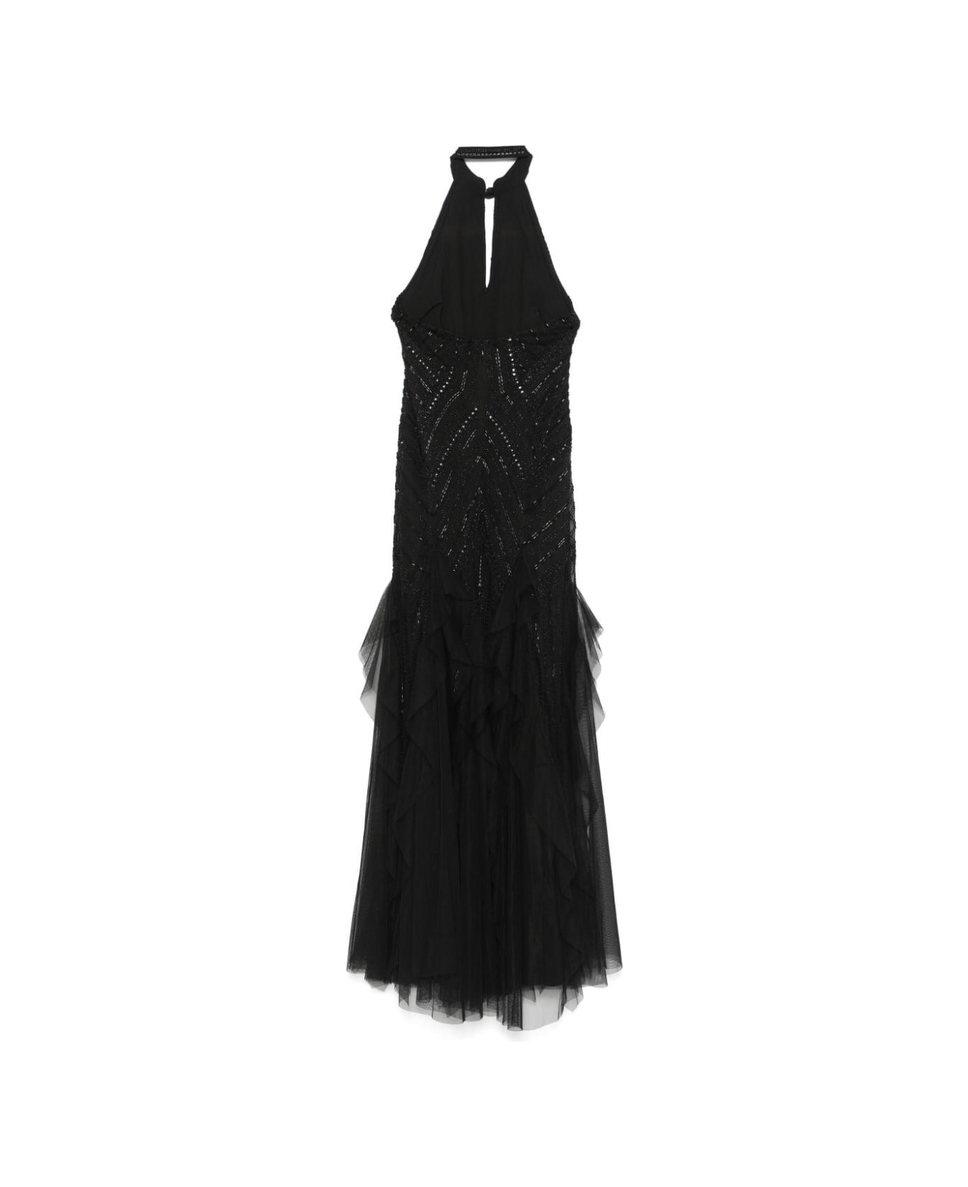 Ralph Lauren Pinette Sleeveless Gown - Black