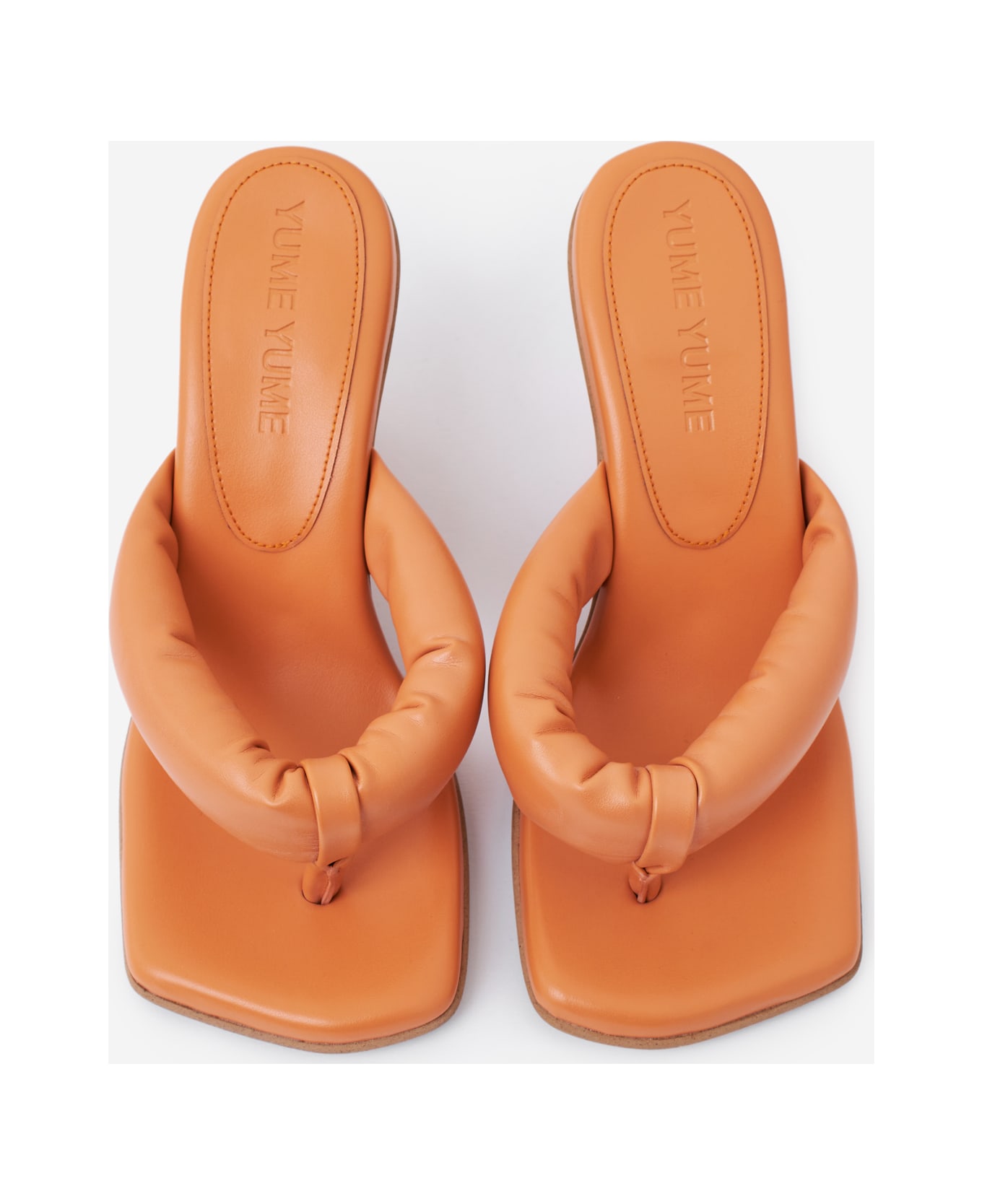 YUME YUME Love Mule Sandals - orange サンダル
