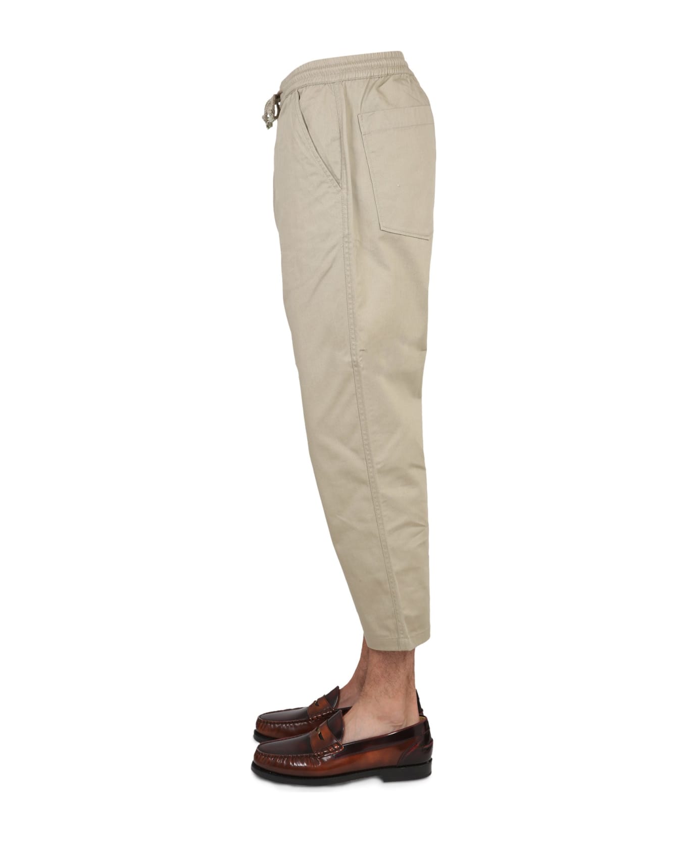 Universal Works Cropped Fit Pants - Beige