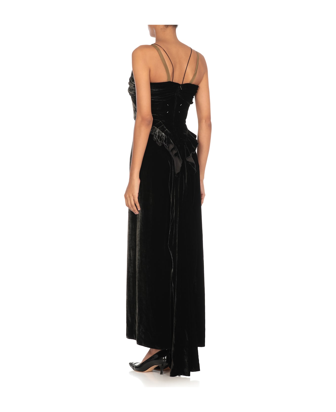 Maison Margiela Velvet Dress - Black
