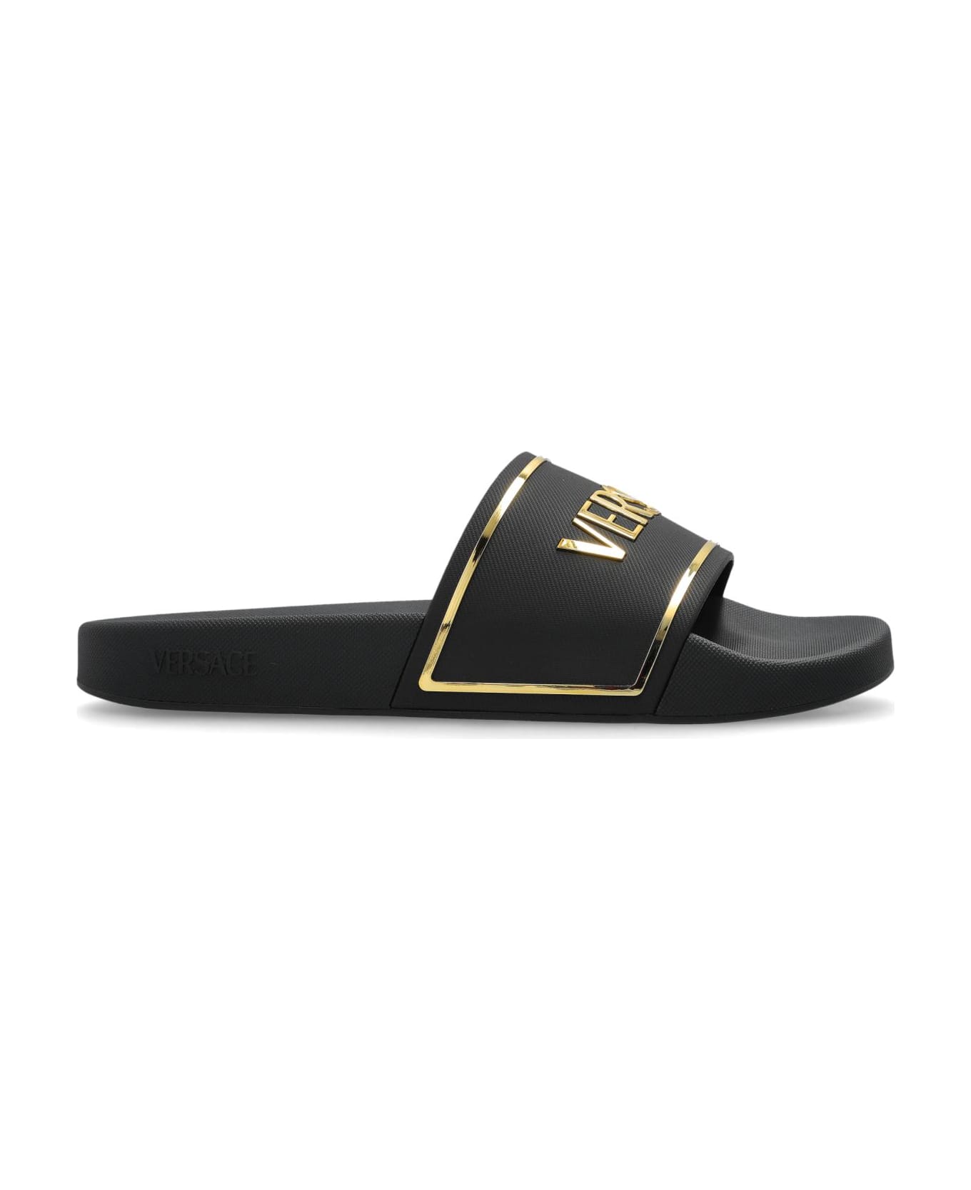 Versace Rubber Flip-flops - BLACK