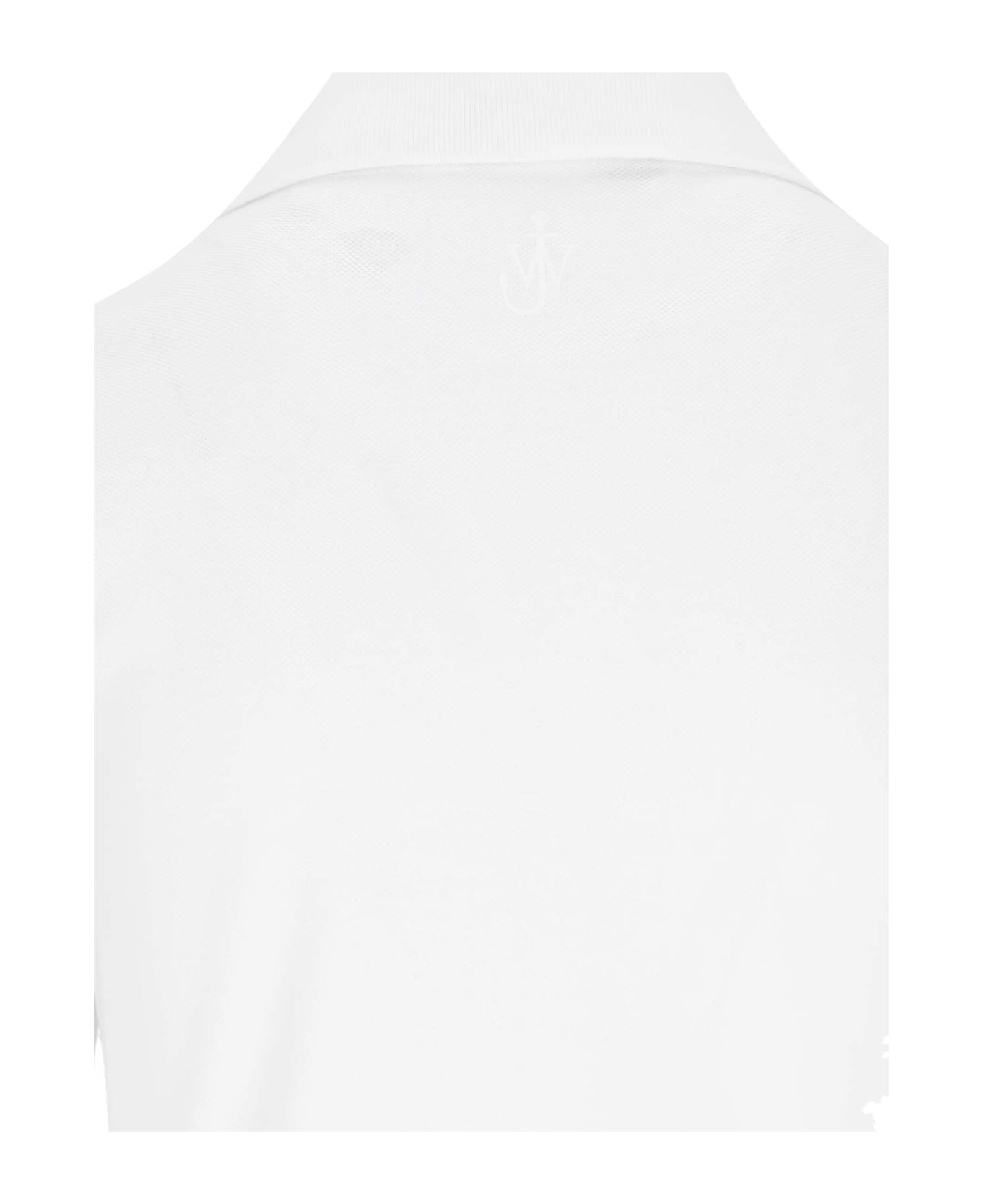 J.W. Anderson Asymmetrical Polo Dress - White