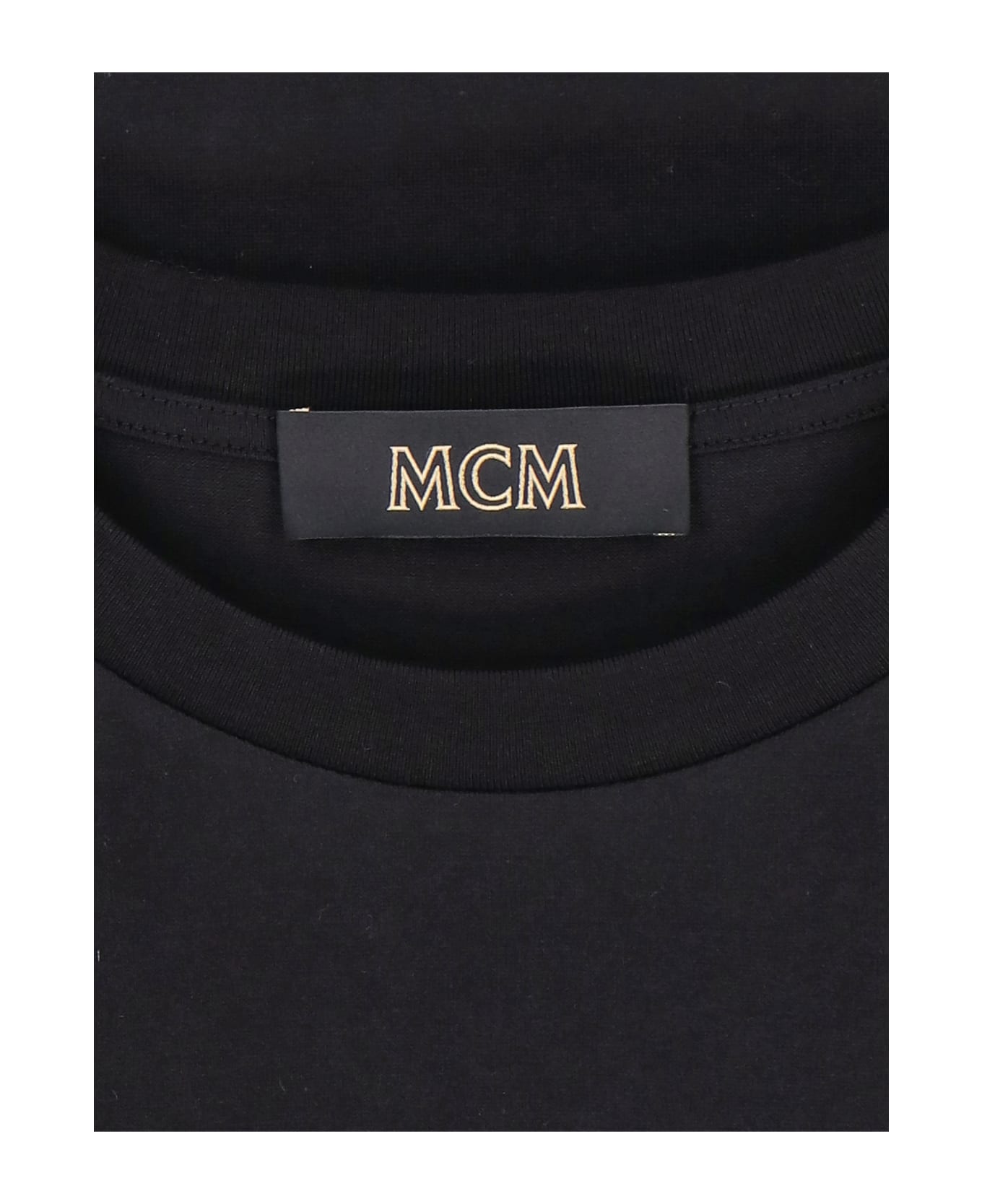 MCM Logo T-shirt - Black  