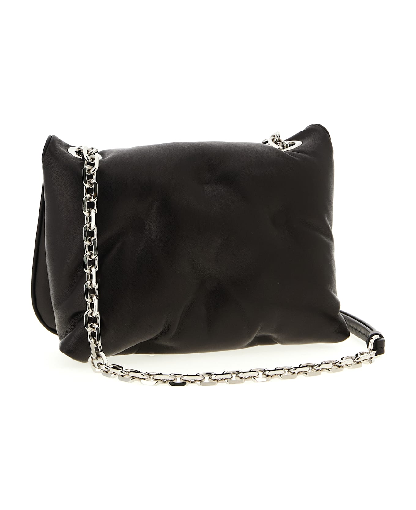 Maison Margiela 'glam Slam Flap' Shoulder Bag - Black  