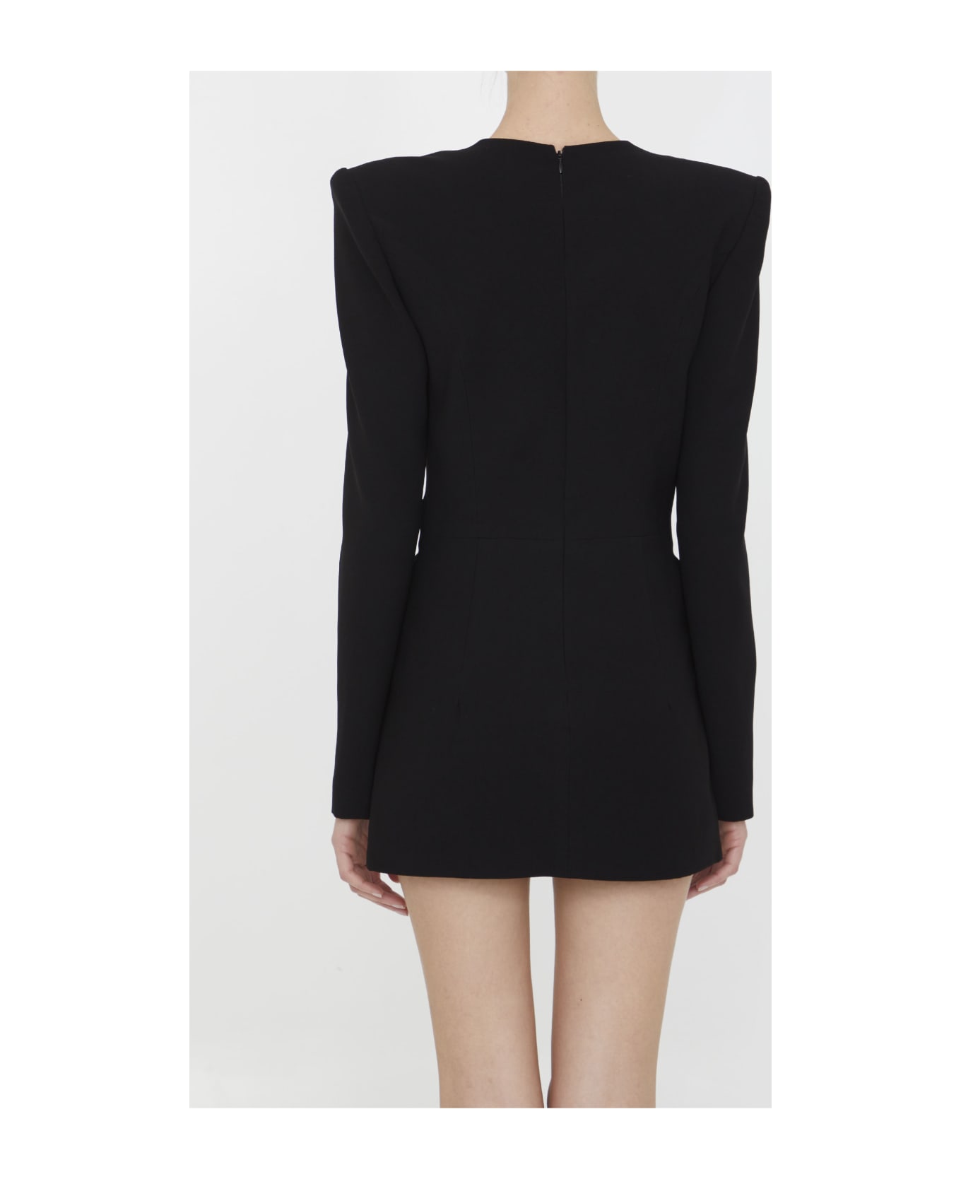 Monot Jersey Mini Dress - BLACK ワンピース＆ドレス